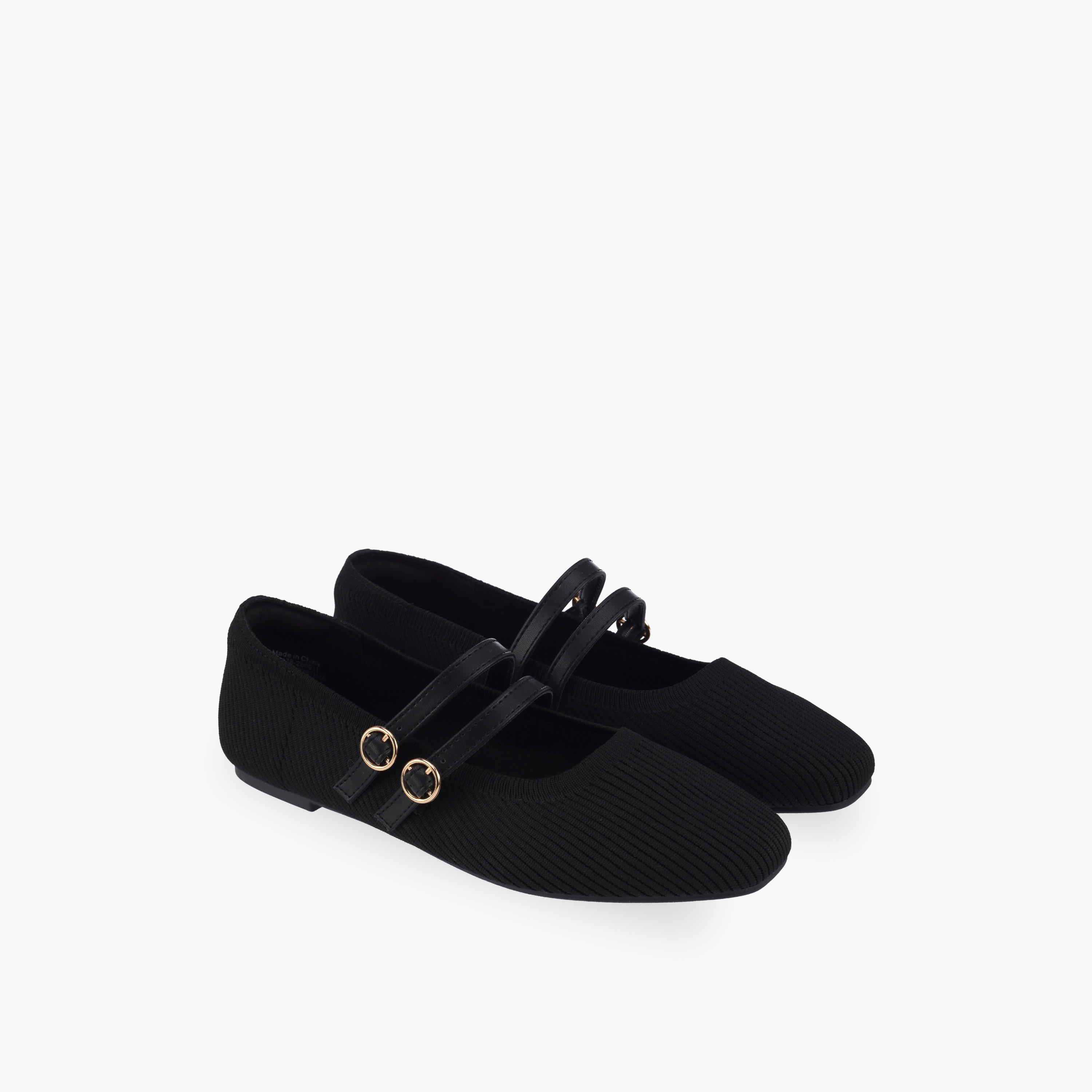 Celeste Women Buckle Closure Ballerina Shoes-women-shoes-ballerinas-image-1
