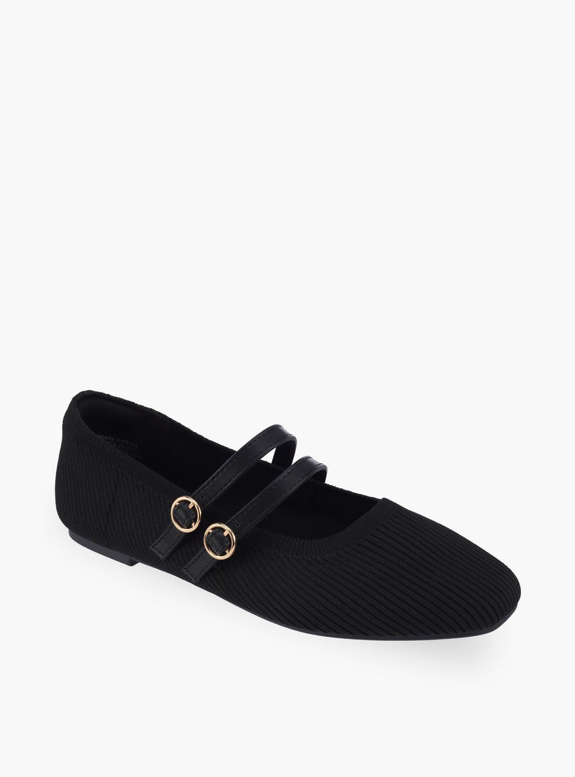 Celeste Women Buckle Closure Ballerina Shoes-women-shoes-ballerinas-image-2