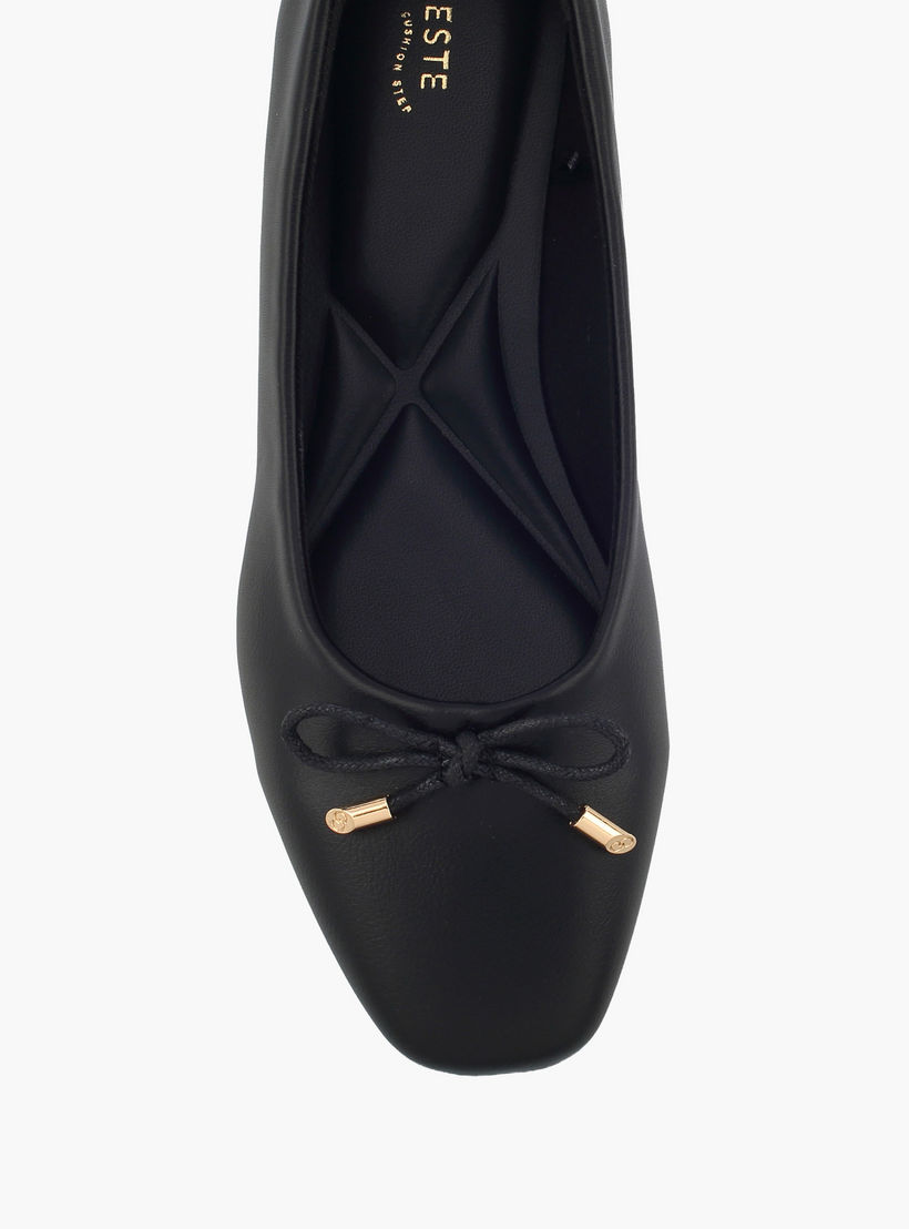 حذاء باليرينا بزينة فيونكة للنساء من سيليست-women-shoes-ballerinas-image-4