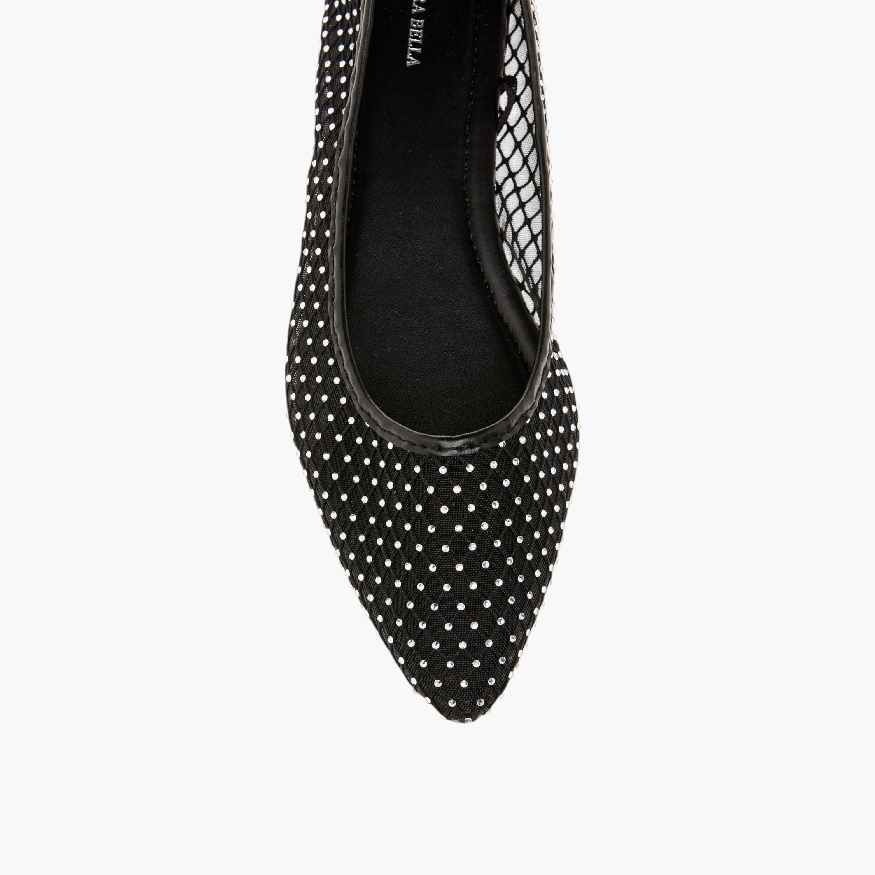 Flora Bella Stud Embellished Slip-On Ballerina Shoes-women-shoes-flats-ballerinas-image-4