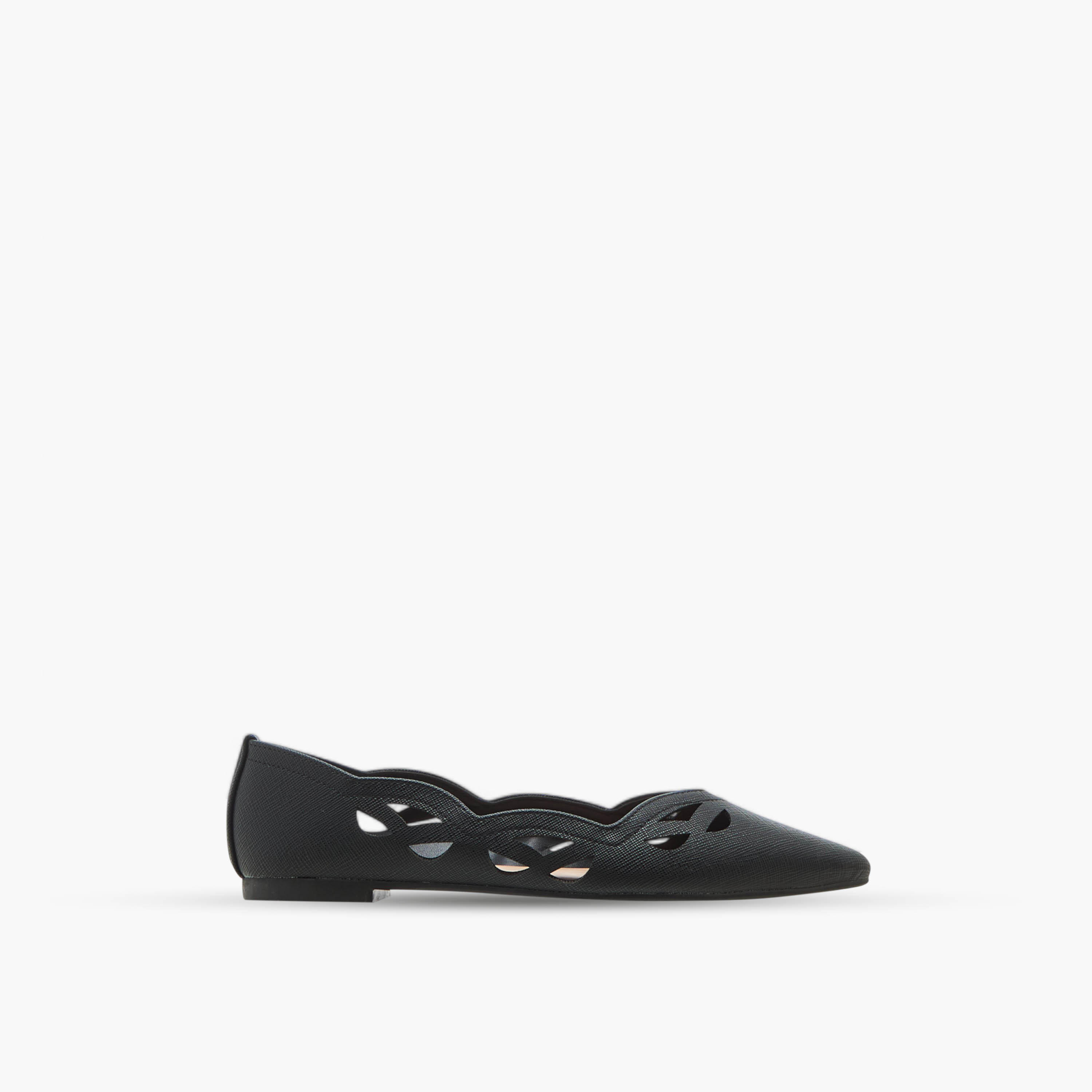 Flora Bella Cut Out Detail Slip-On Ballerina Shoes-women-shoes-flats-ballerinas-image-3