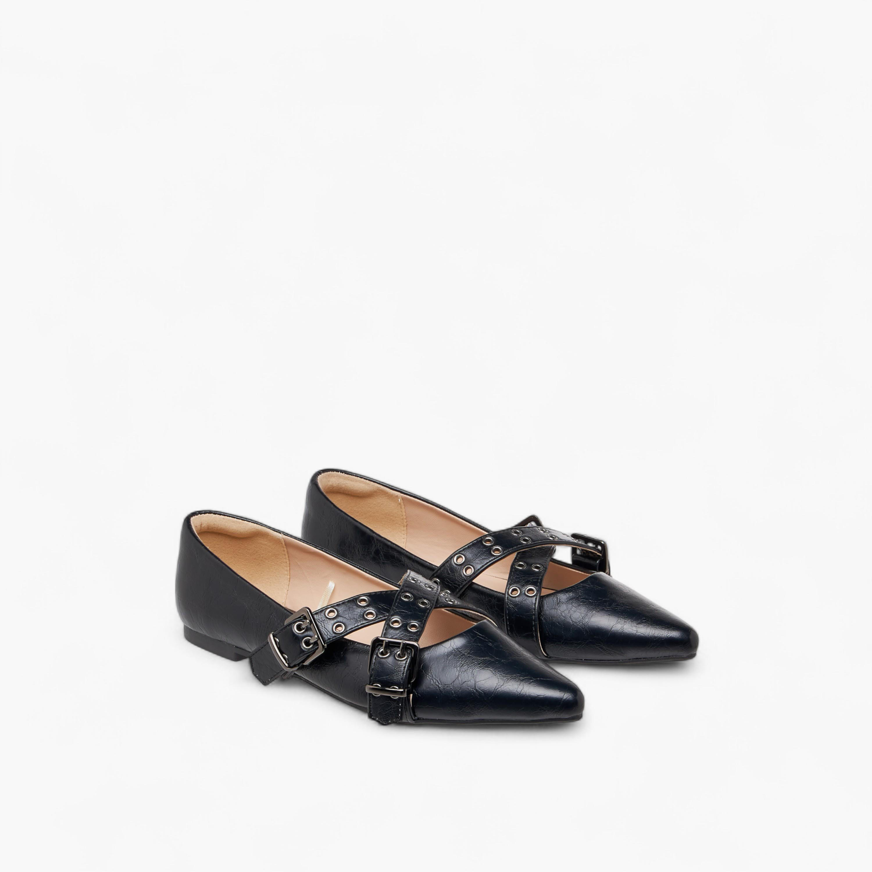 Celeste Women's Solid Slip-On Ballerina Shoes-women-shoes-ballerinas-image-1