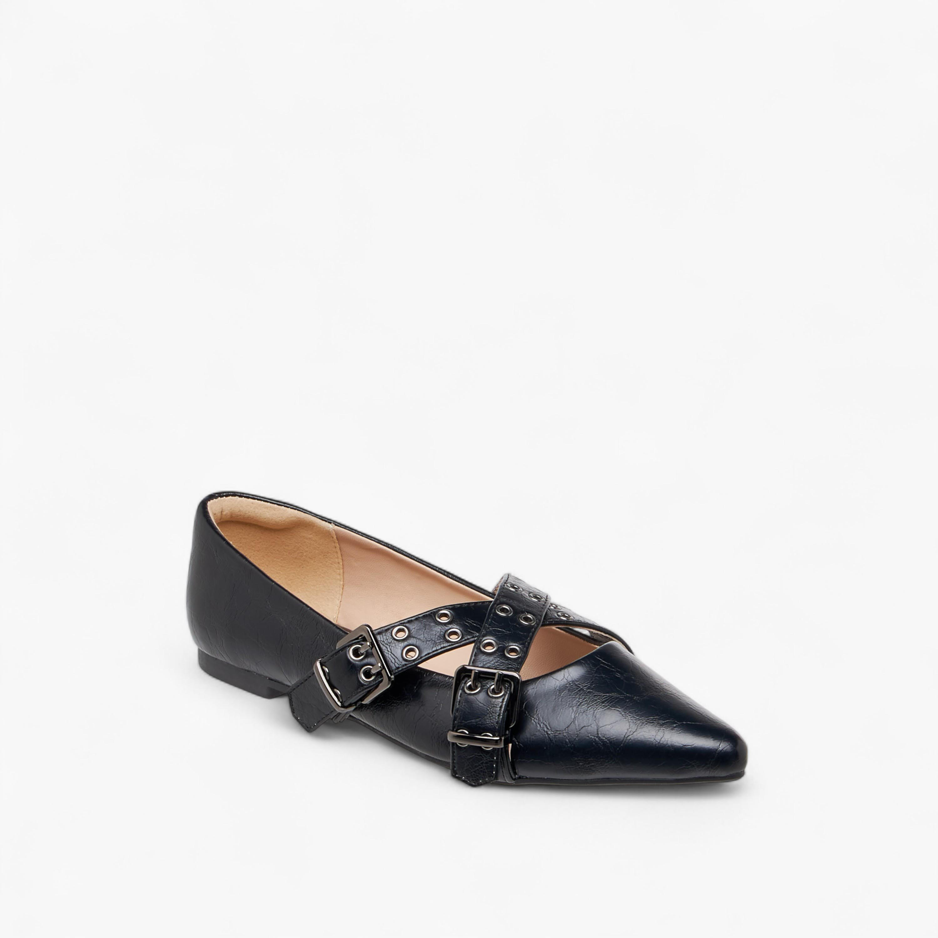 Celeste Women's Solid Slip-On Ballerina Shoes-women-shoes-ballerinas-image-2