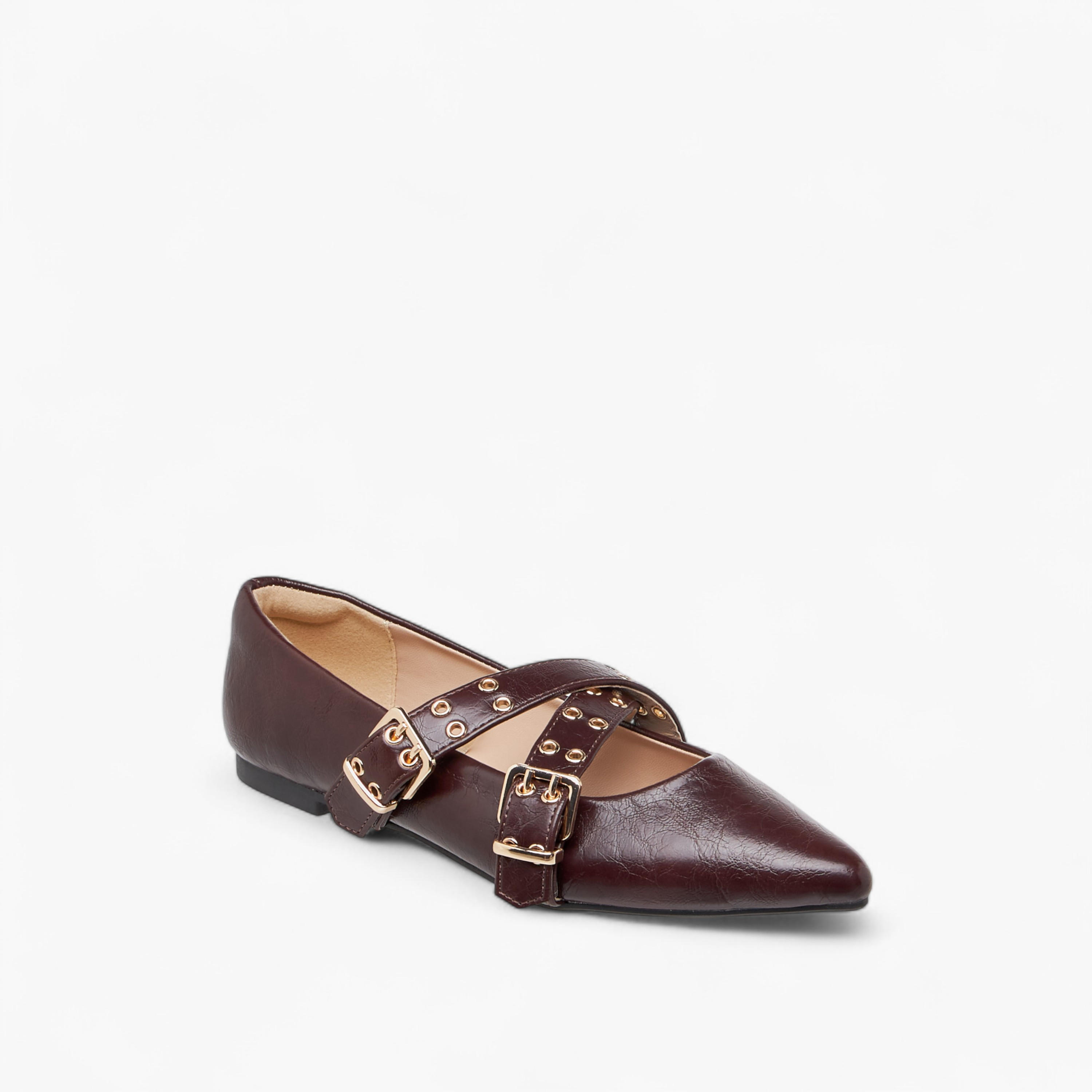 Celeste Women's Solid Slip-On Ballerina Shoes-women-shoes-ballerinas-image-2
