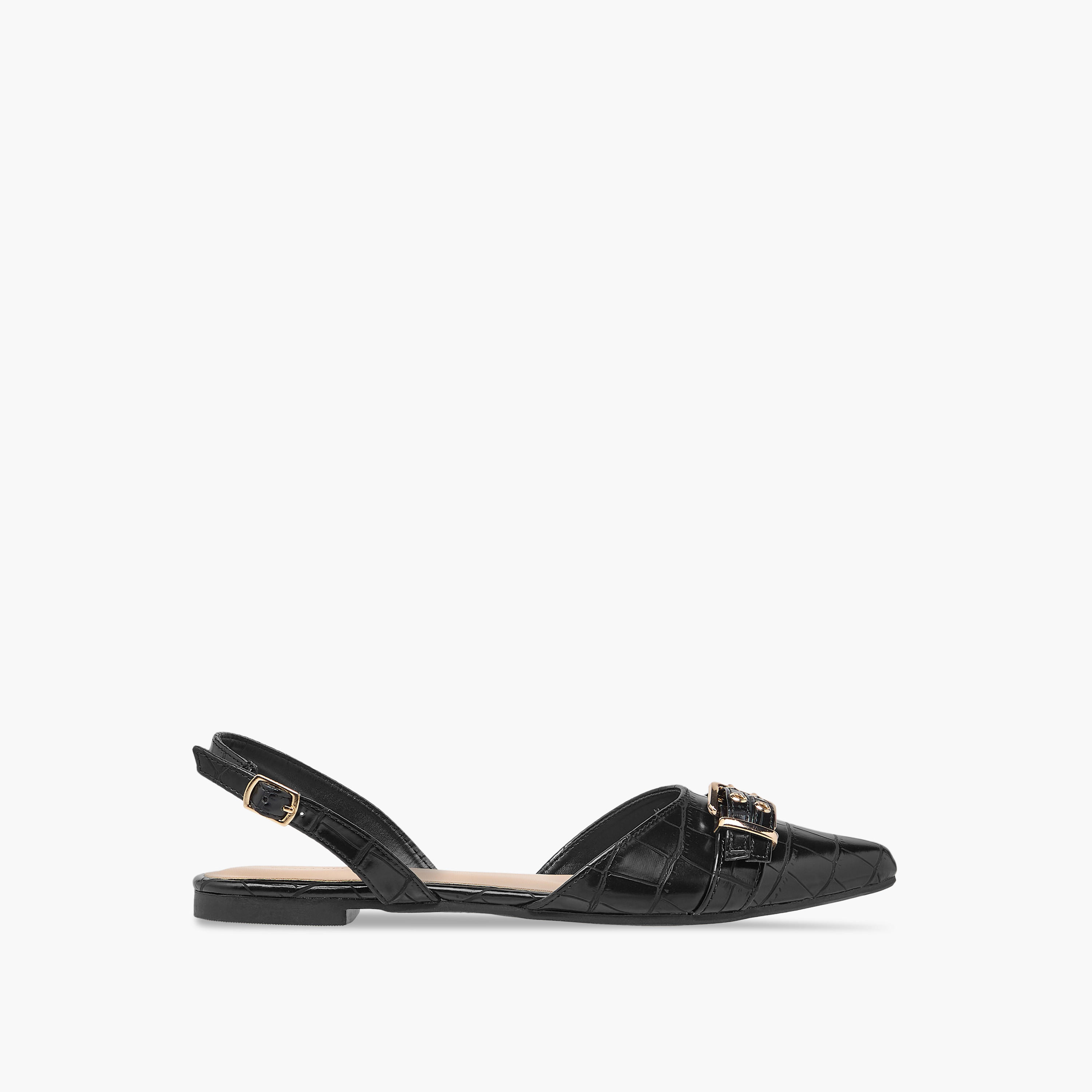 Flora Bella Pointed Toe Shoes with Buckle Closure-women-shoes-flats-mules-image-3