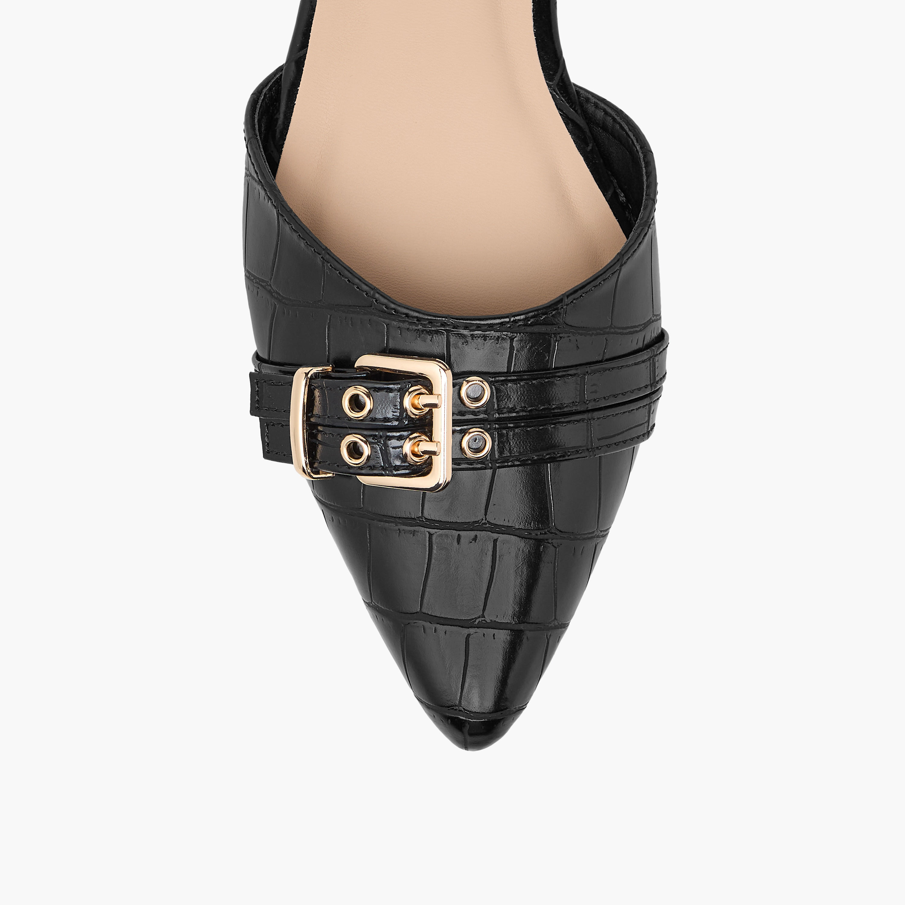 Flora Bella Pointed Toe Shoes with Buckle Closure-women-shoes-flats-mules-image-4