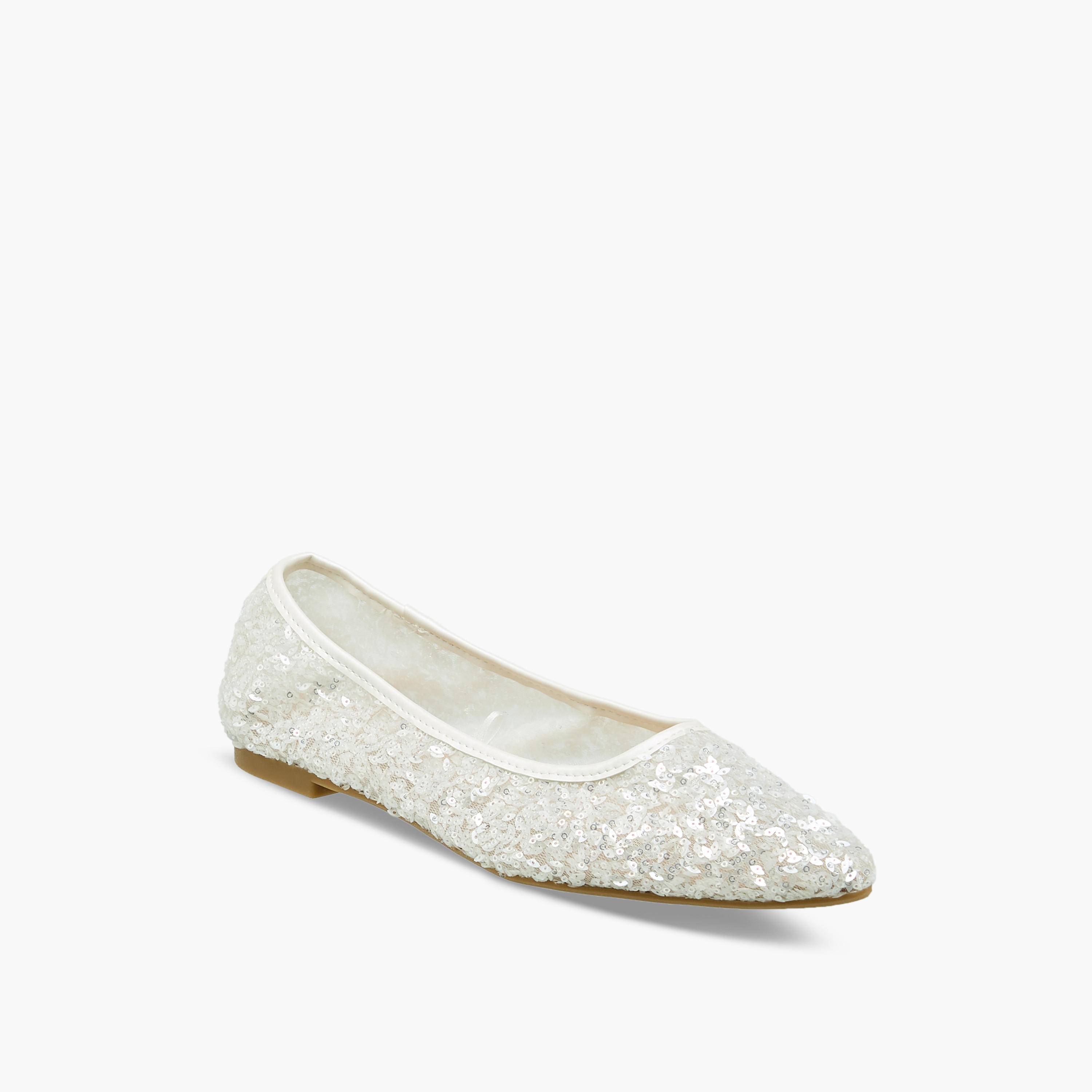 Flora Bella Women Sequin Embellished Ballerina Shoes-women-shoes-flats-ballerinas-image-2