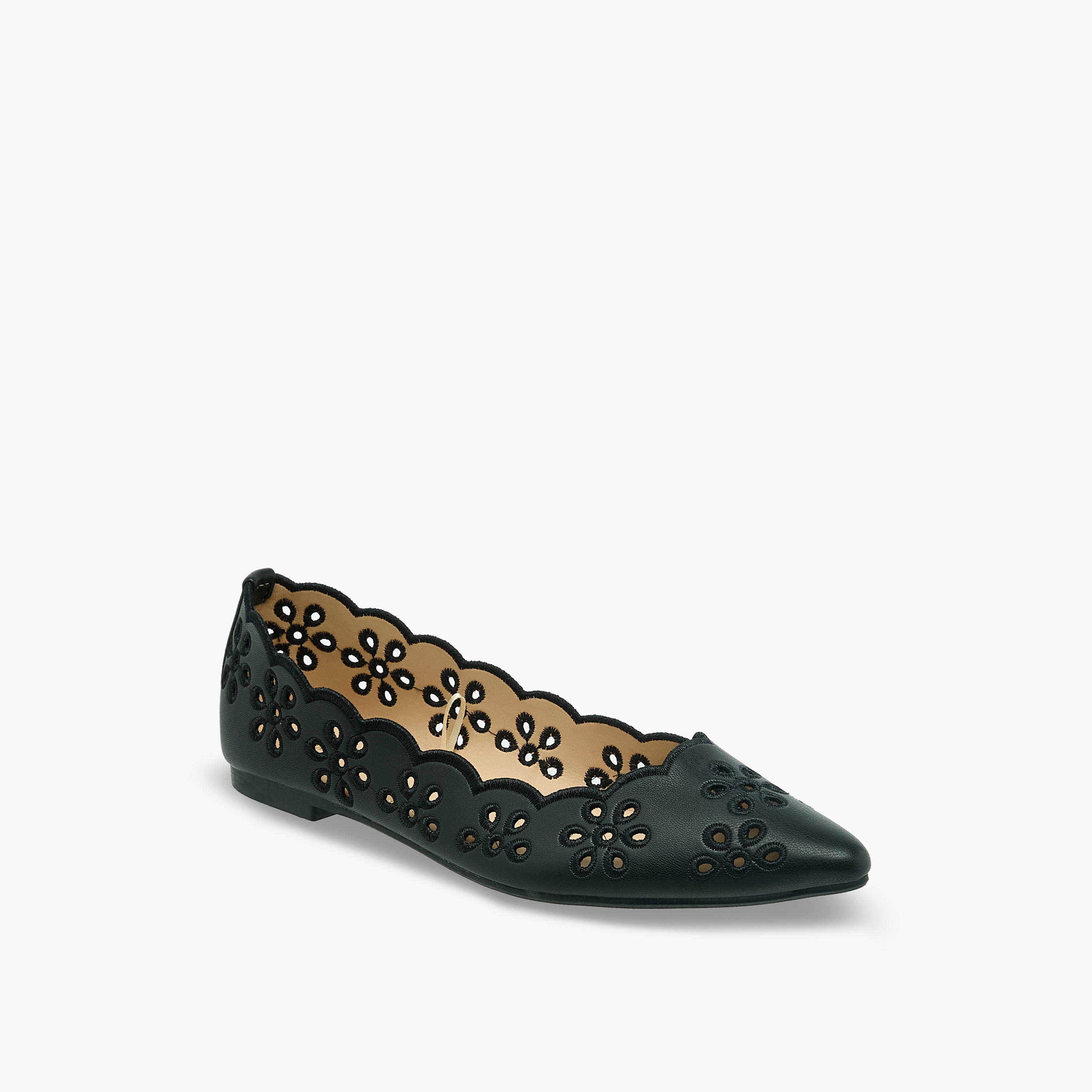 Flora Bella Women Scalloped Laser Cut Ballerina Shoes-women-shoes-ballerinas-image-2
