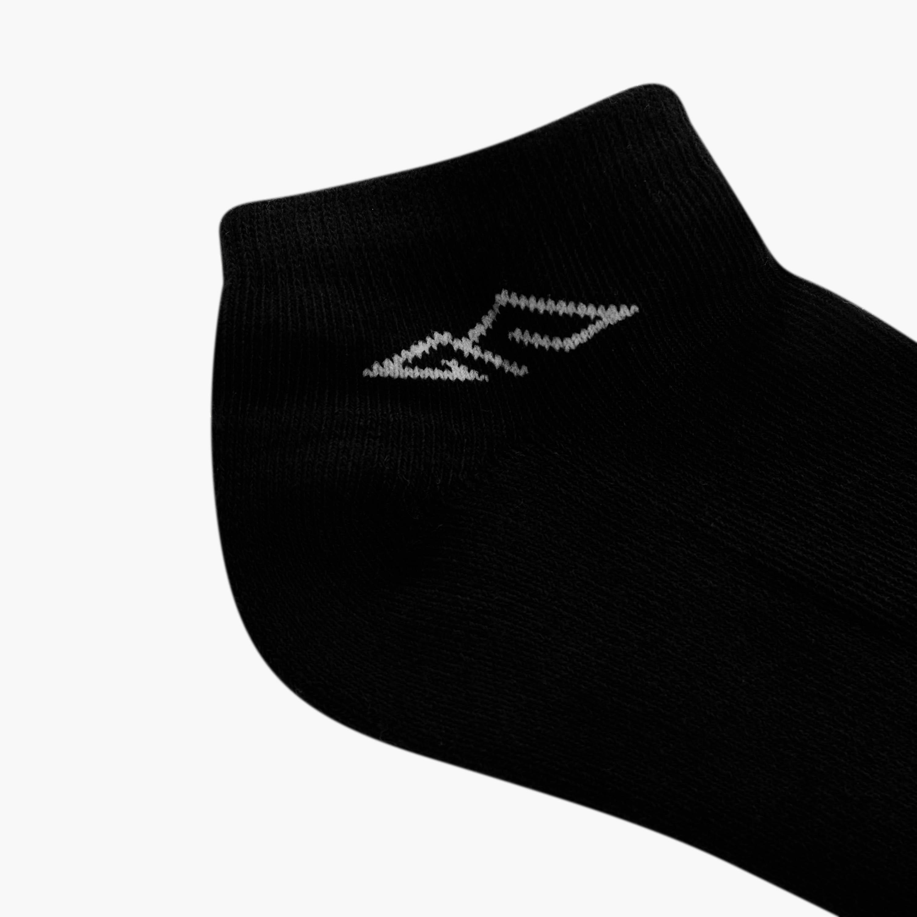 Oaklan by Shoexpress Logo Print Ankle Length Cushioned Sports Socks - Set of 5-girls-accessories-socks-image-3