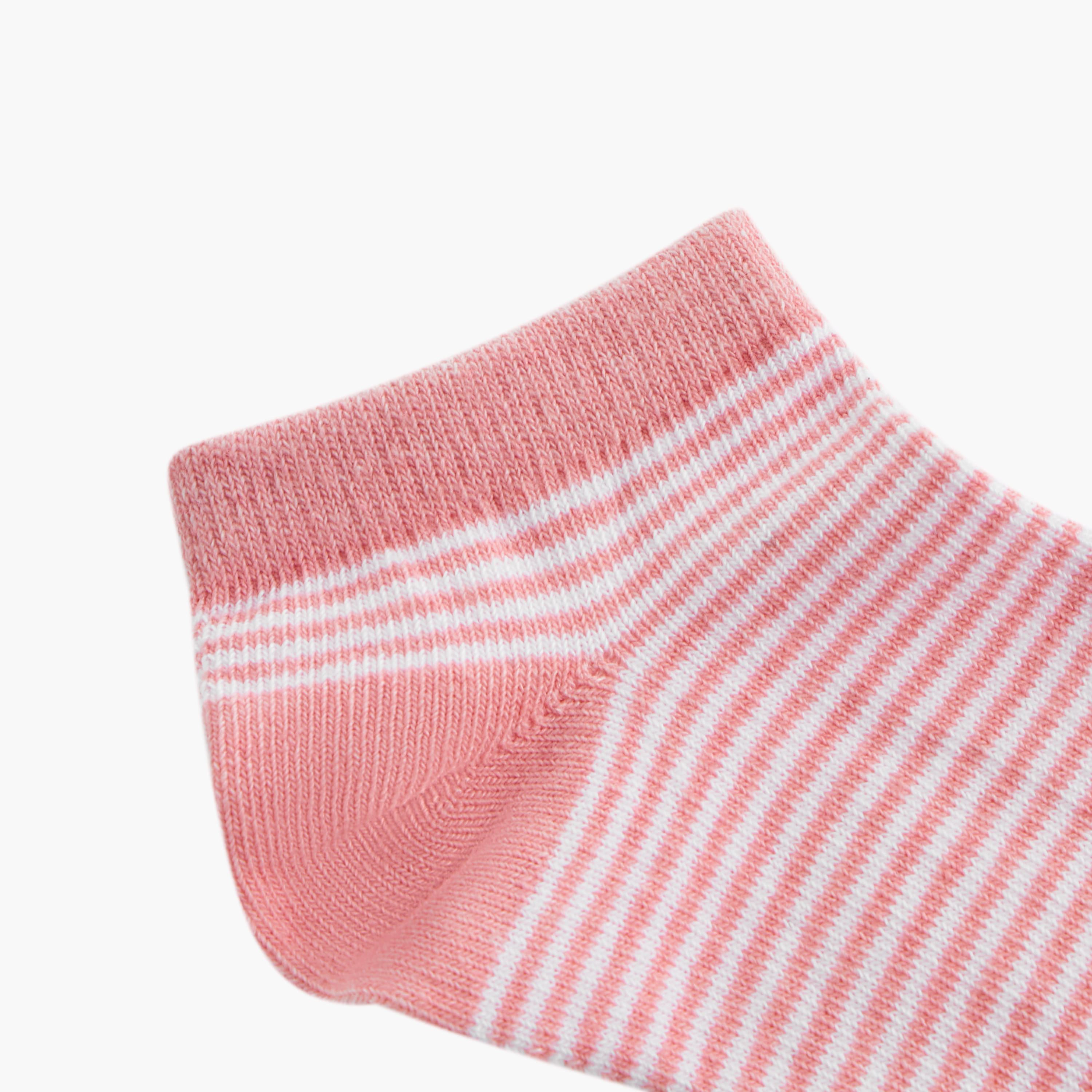 Flora Bella Assorted Ankle Length Socks - Set of 5-girls-accessories-socks-image-5