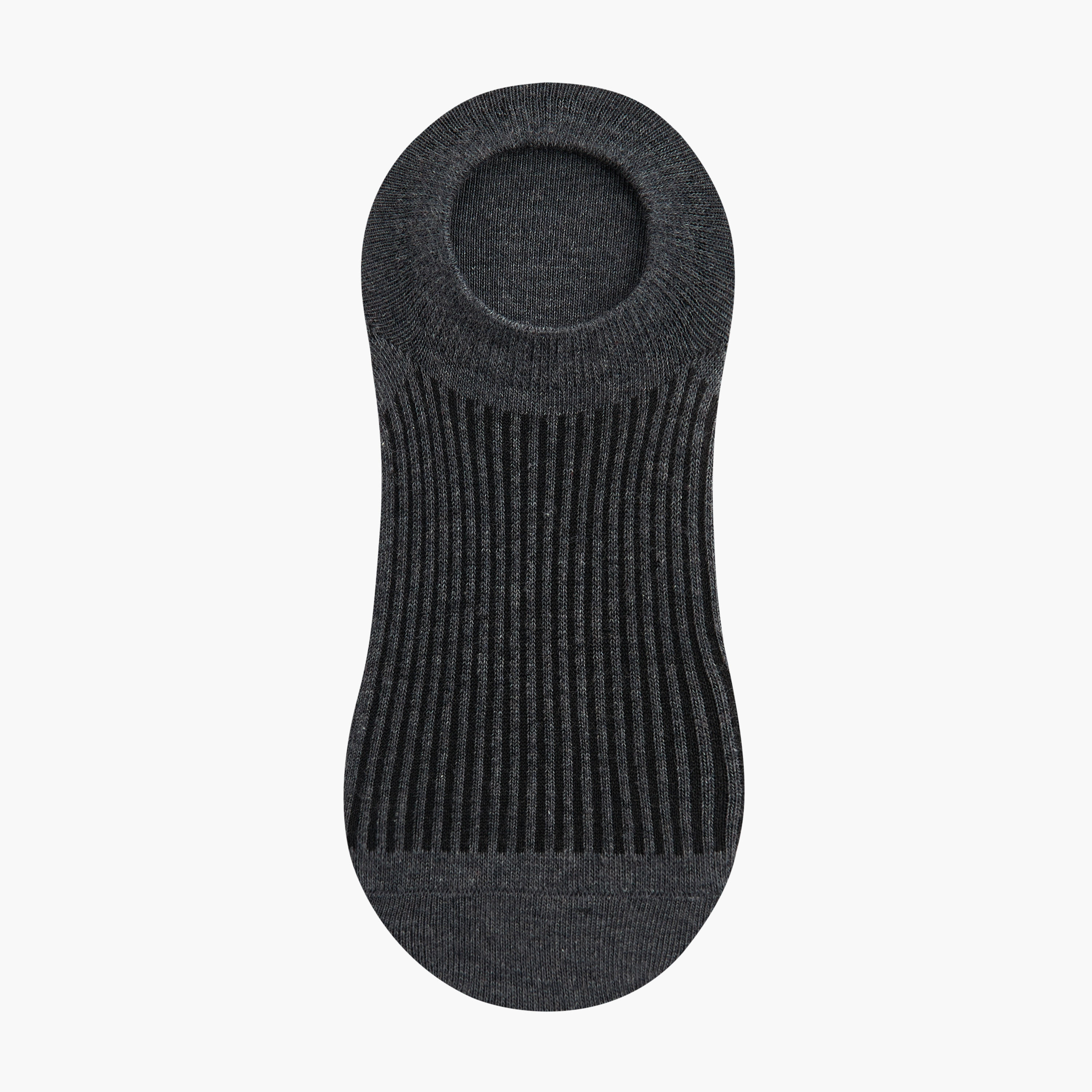 Lee Cooper Logo Print Non-Terry No Show Socks - Set of 3-men-socks-image-2