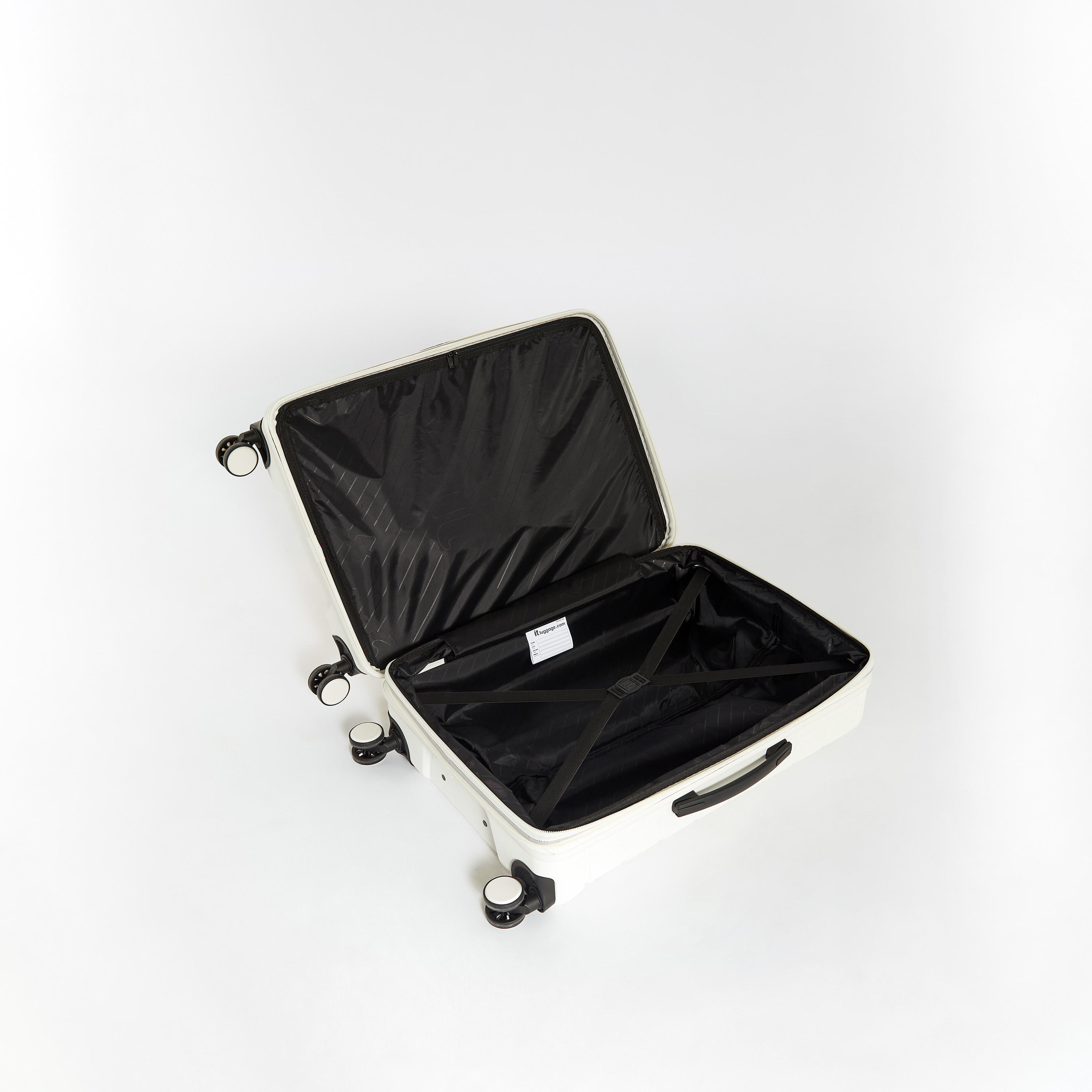 IT Textured Hardcase Luggage Trolley Bag with Retractable Handle-travel-luggagesandbags-luggage-image-5