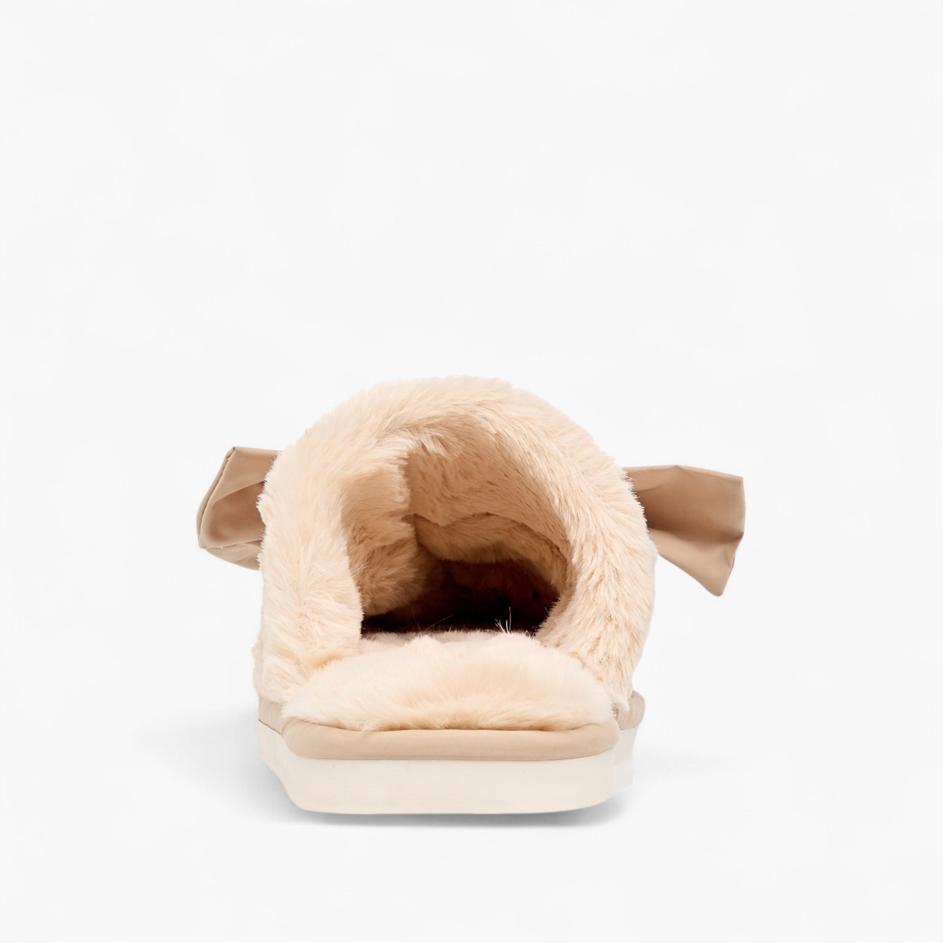 Le Confort Women's Quilted Bow Accent Bedroom Slippers-women-shoes-bedroomslippers-image-4