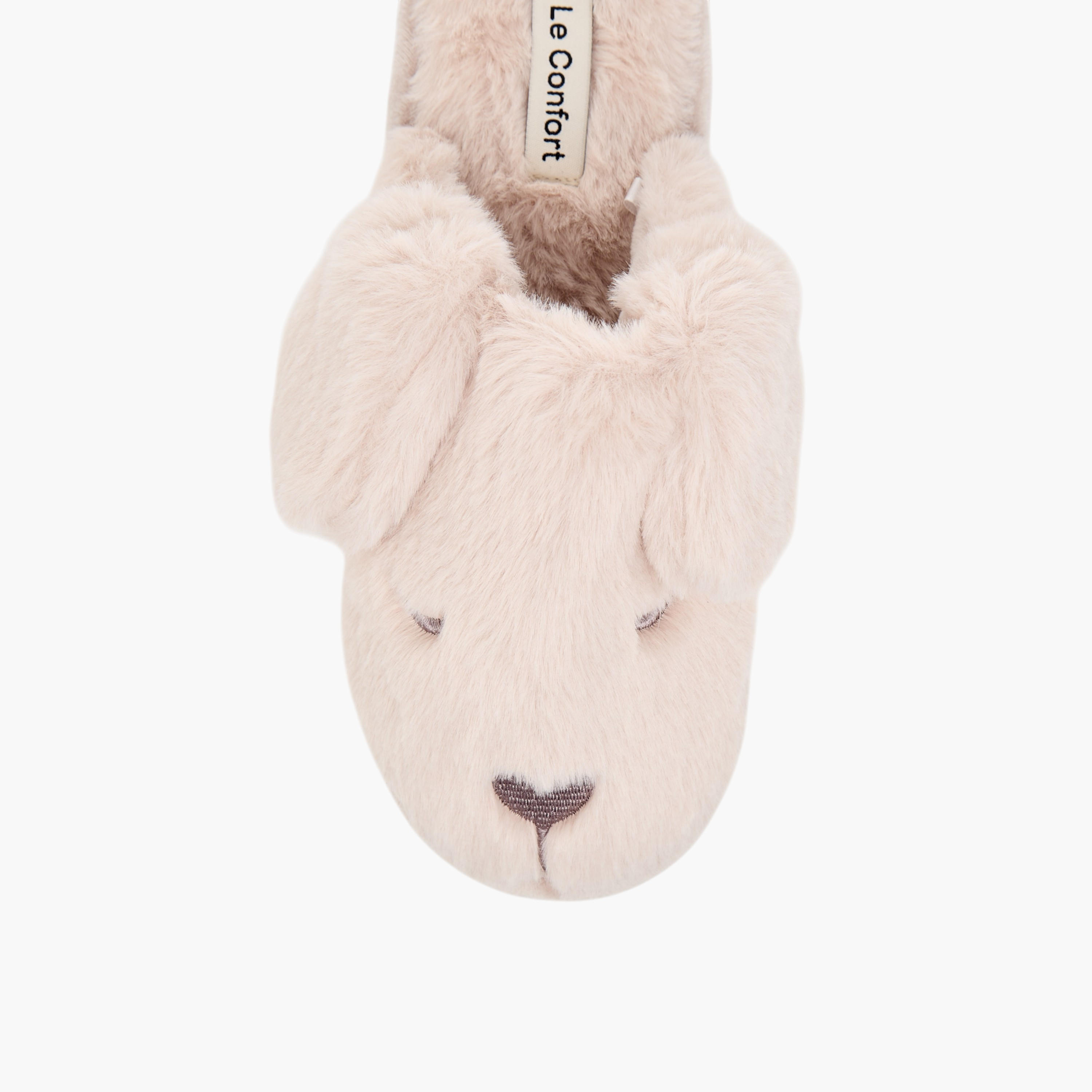 Le Confort Women's Ear Applique Bedroom Slippers-women-shoes-bedroomslippers-image-3