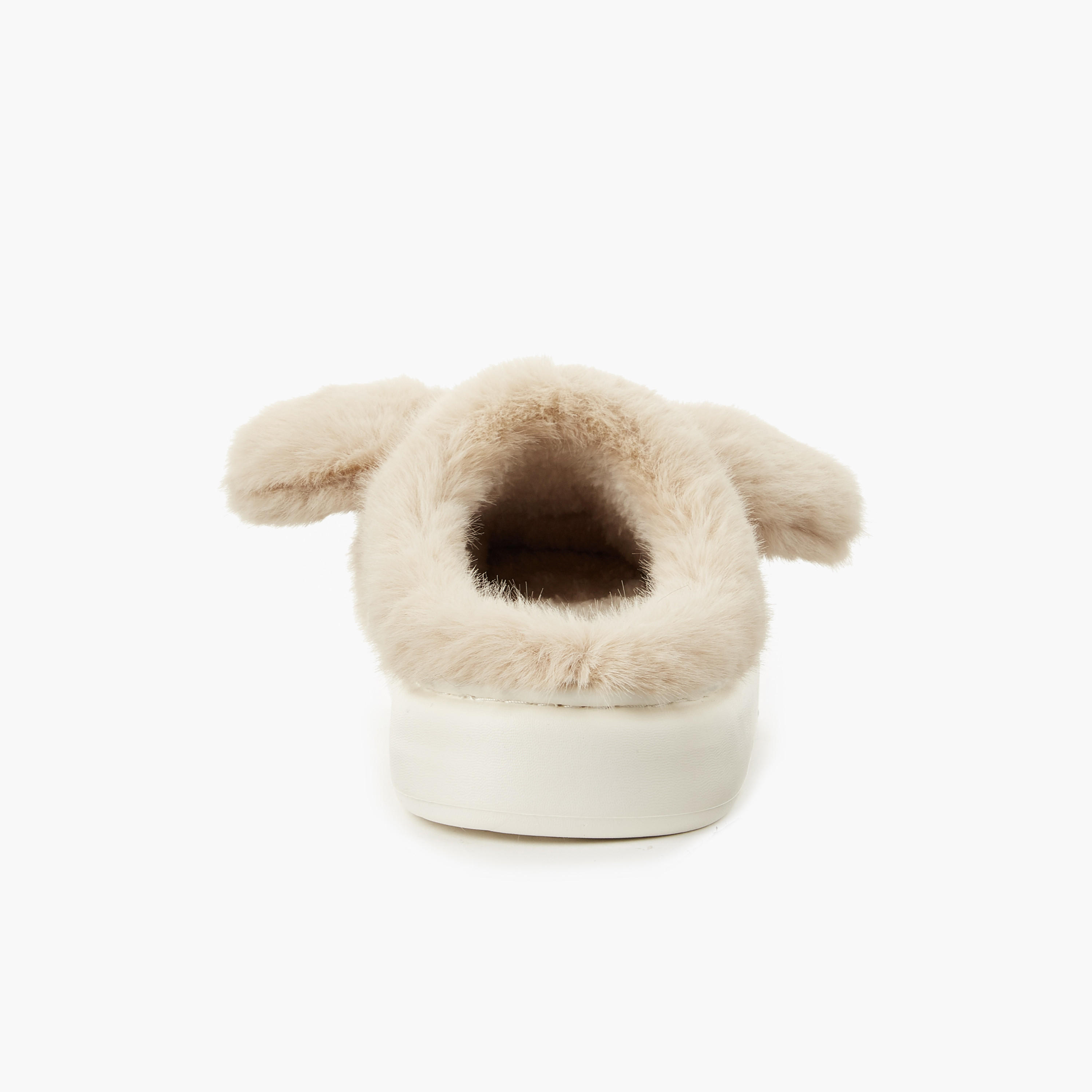 Le Confort Women Bear Embroidered Bedroom Slides-women-shoes-bedroomslippers-image-5