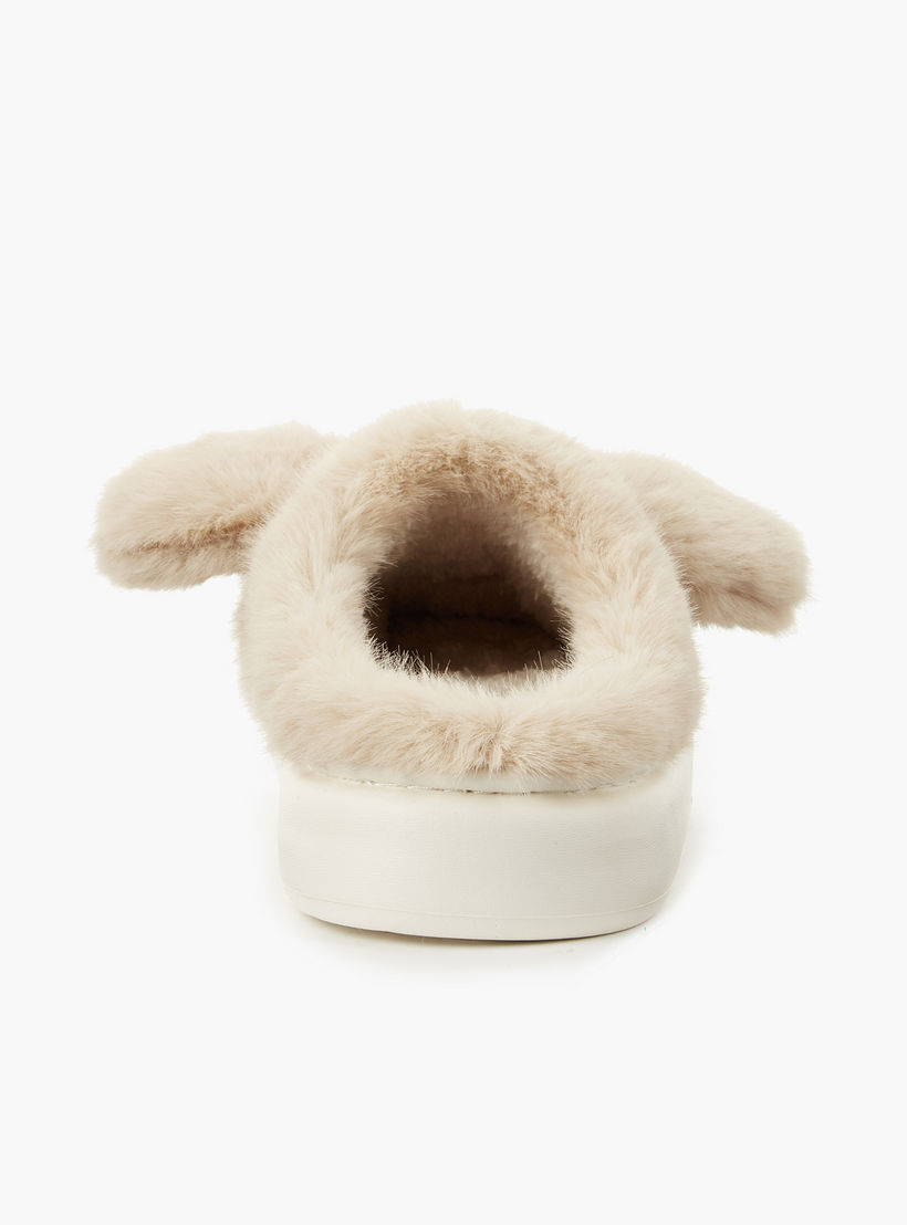 Le Confort Women Bear Embroidered Bedroom Slides-women-shoes-bedroomslippers-image-5