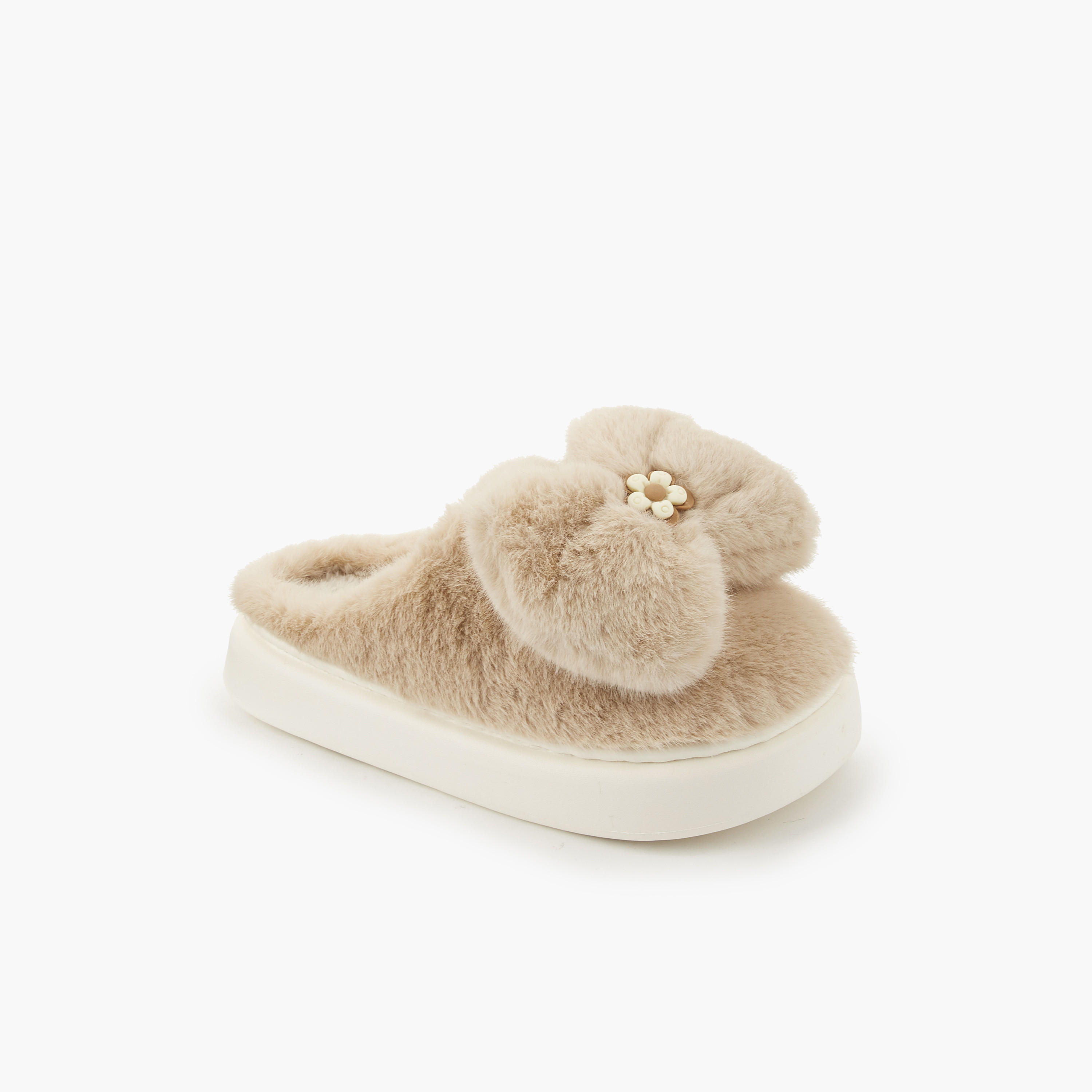 Le Confort Women Floral Accent Bedroom Slides-women-shoes-bedroomslippers-image-3
