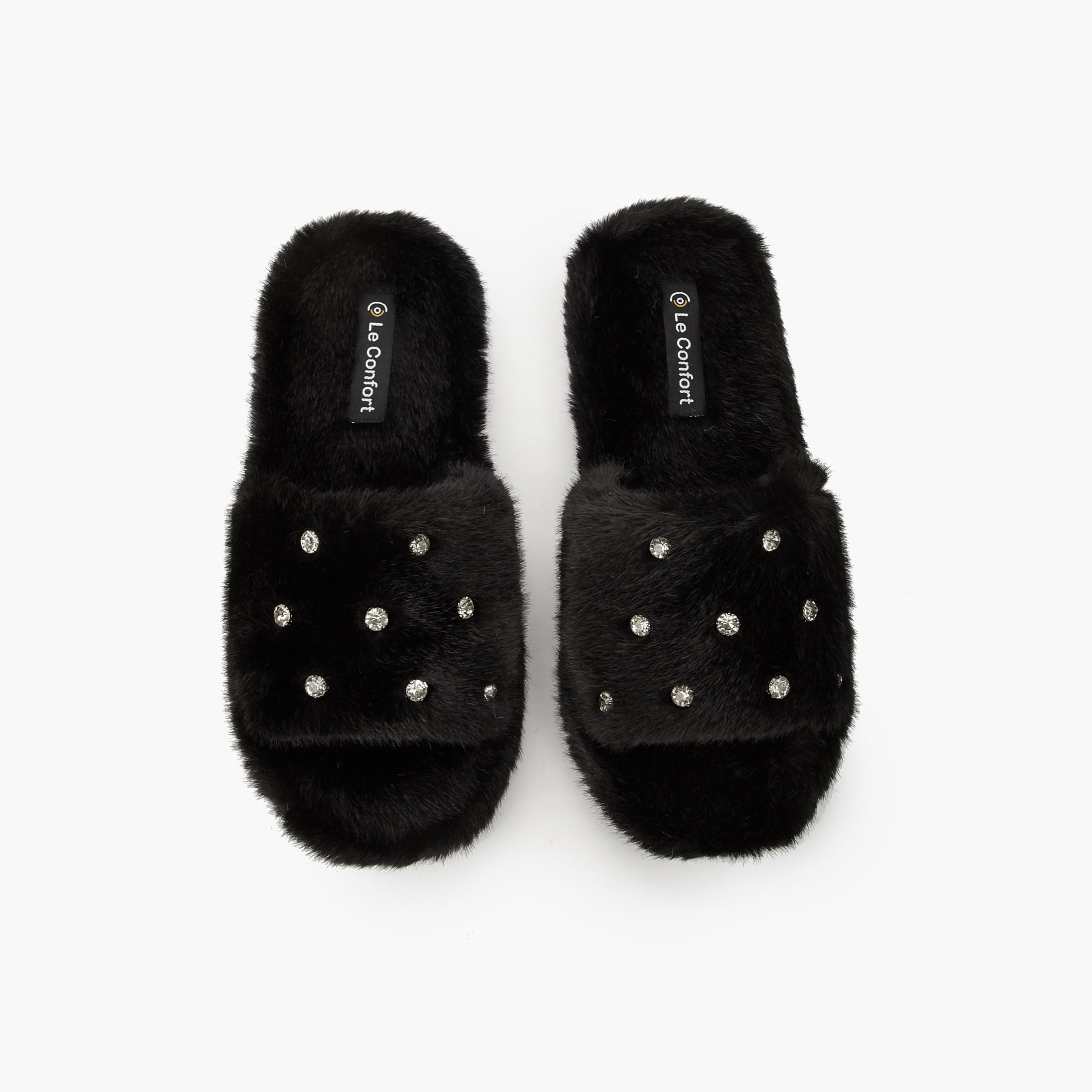 Le Confort Women Embellished Bedroom Slides-women-shoes-bedroomslippers-image-1