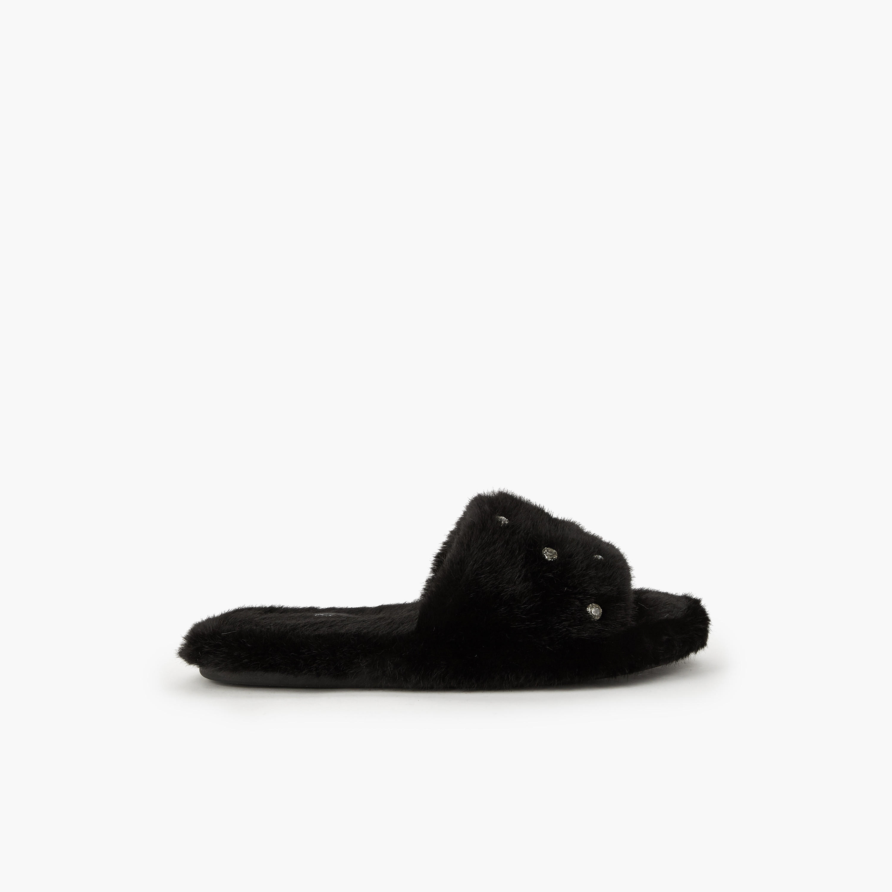 Le Confort Women Embellished Bedroom Slides-women-shoes-bedroomslippers-image-2