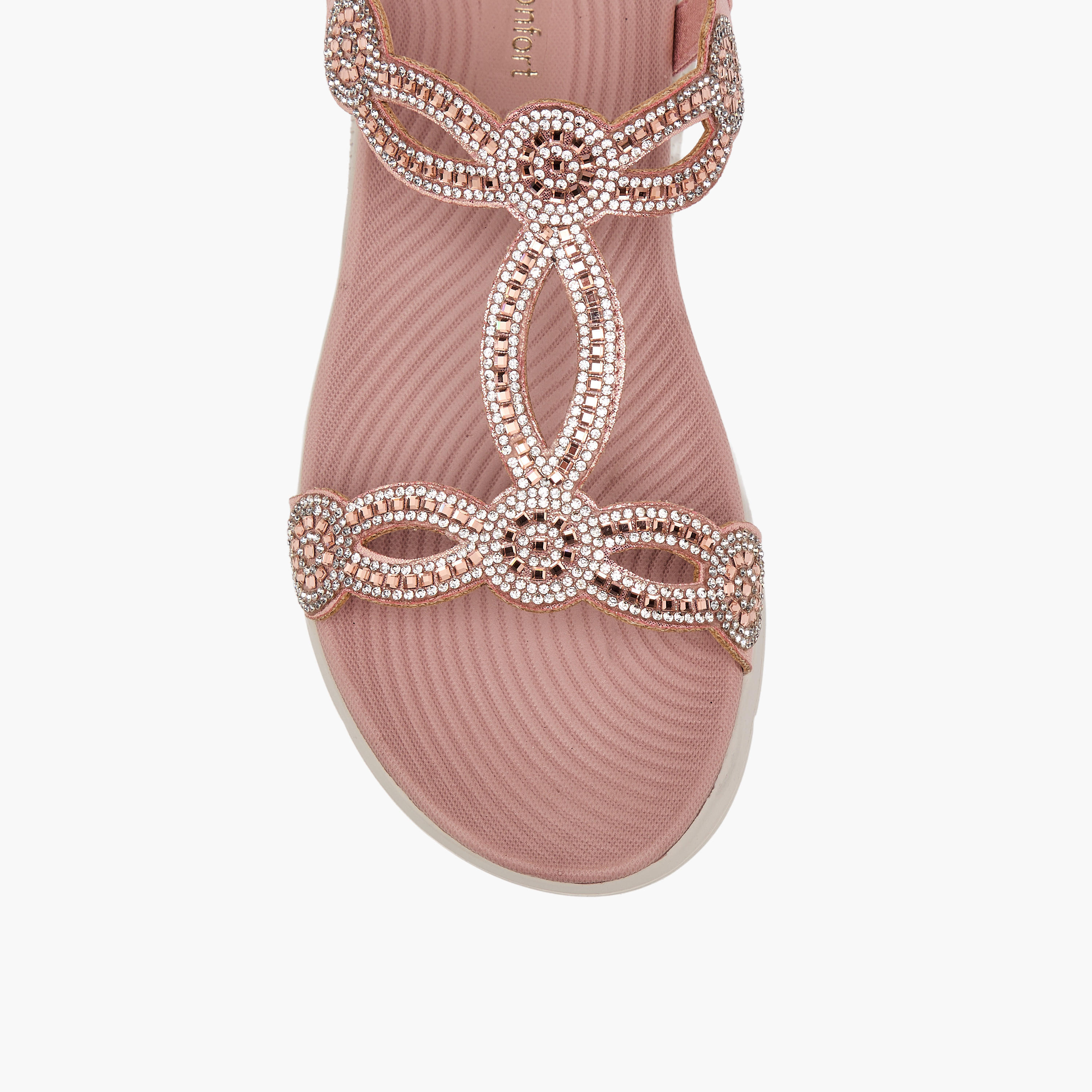 Le Confort Women Embellished Sandals-women-shoes-sandals-heeled-image-3