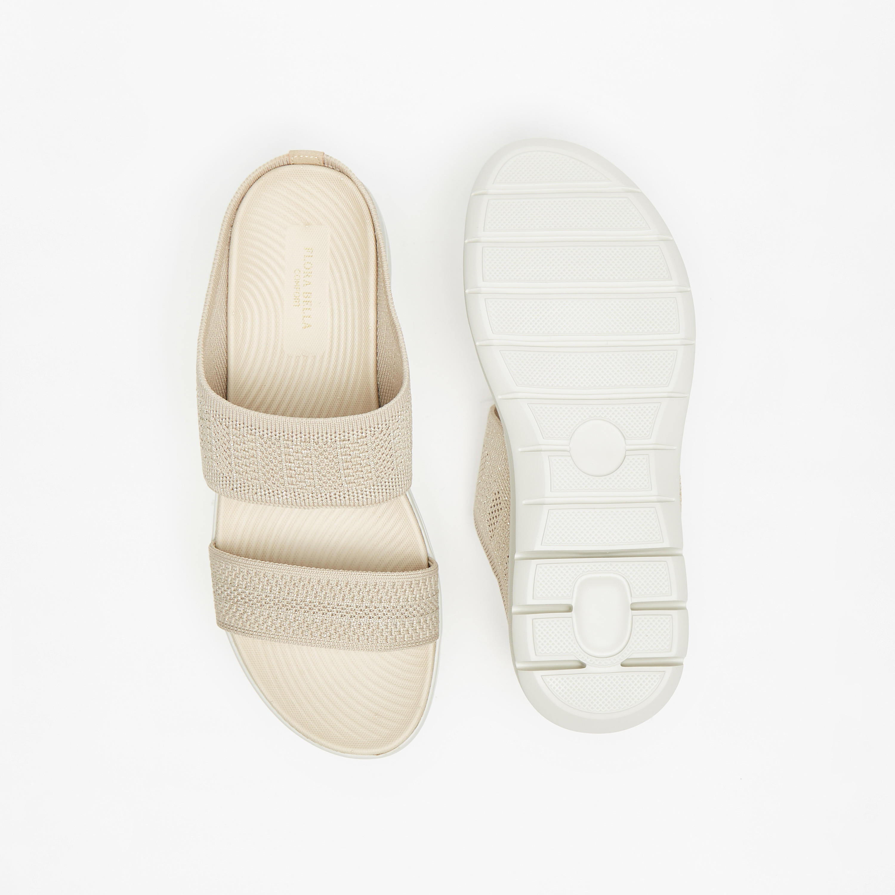 صندل مريح سهل الارتداء بارز الملمس من فلورا بيلا-women-shoes-sandals-heeled-image-4