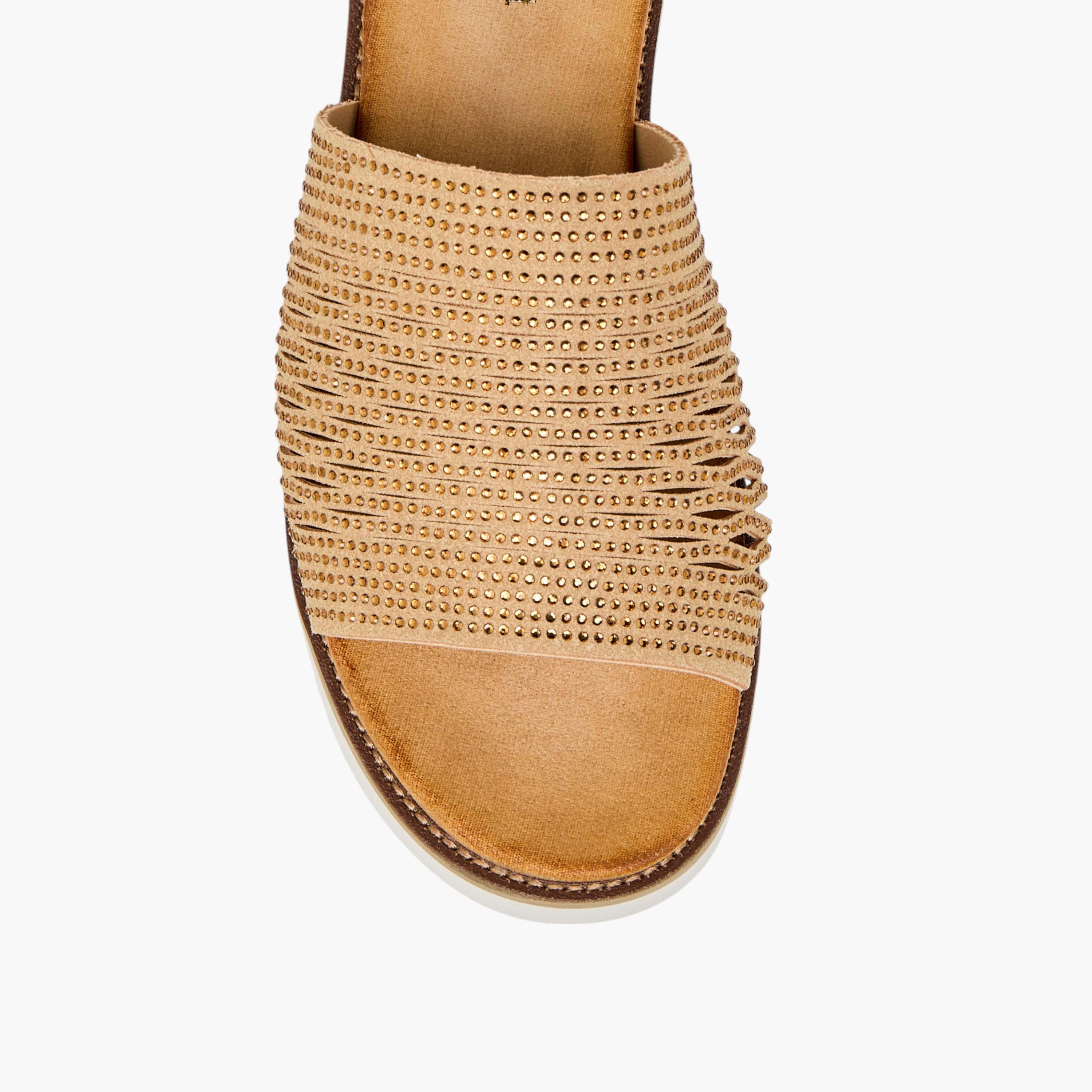 Le Confort Embellished Slip-On Comfort Sandals-women-shoes-flats-sandals-image-4