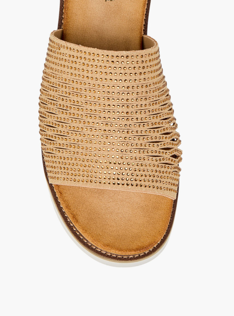 صندل مريح مزيّن سهل الارتداء من لو كونفورت-women-shoes-flats-sandals-image-4
