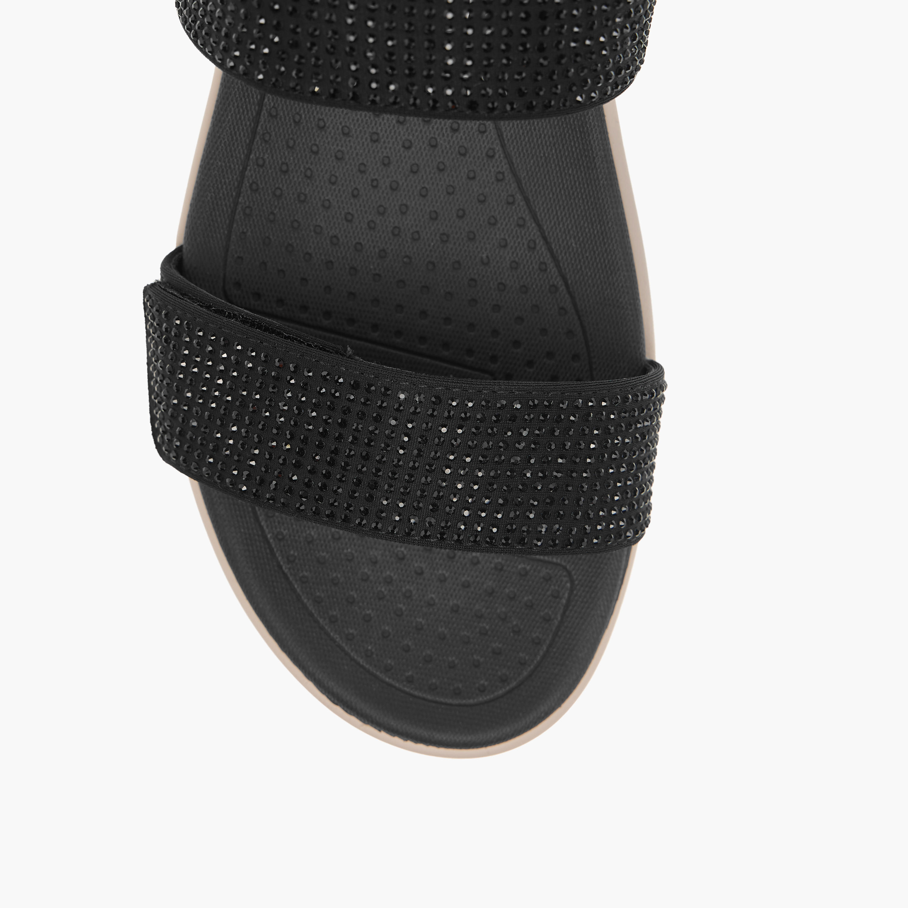 صندل مسطّح مريح مزين سهل الارتداء من لو كونفورت-women-shoes-flats-sandals-image-3
