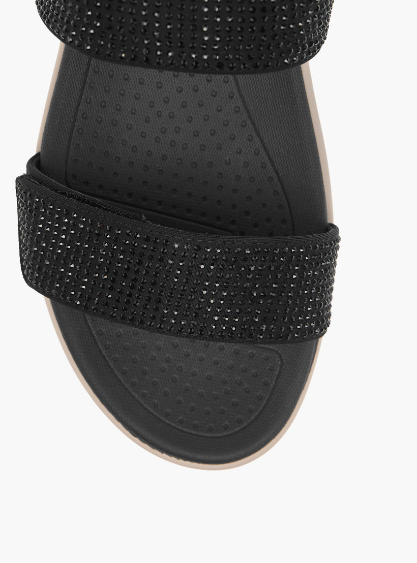 صندل مسطّح مريح مزين سهل الارتداء من لو كونفورت-women-shoes-flats-sandals-image-3