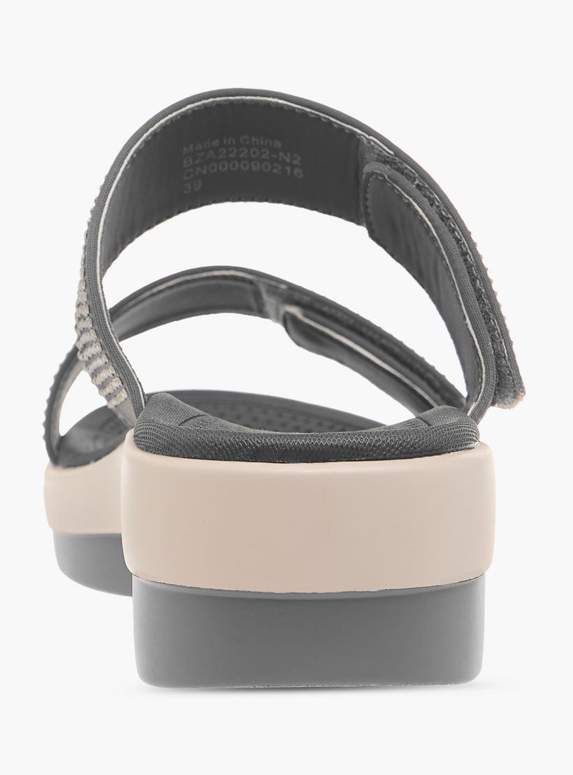 صندل مسطّح مريح مزين سهل الارتداء من لو كونفورت-women-shoes-flats-sandals-image-4