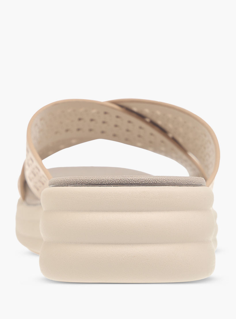 صندل مريح سهل الارتداء بحزام متقاطع من لو كونفورت-women-shoes-sandals-heeled-image-4