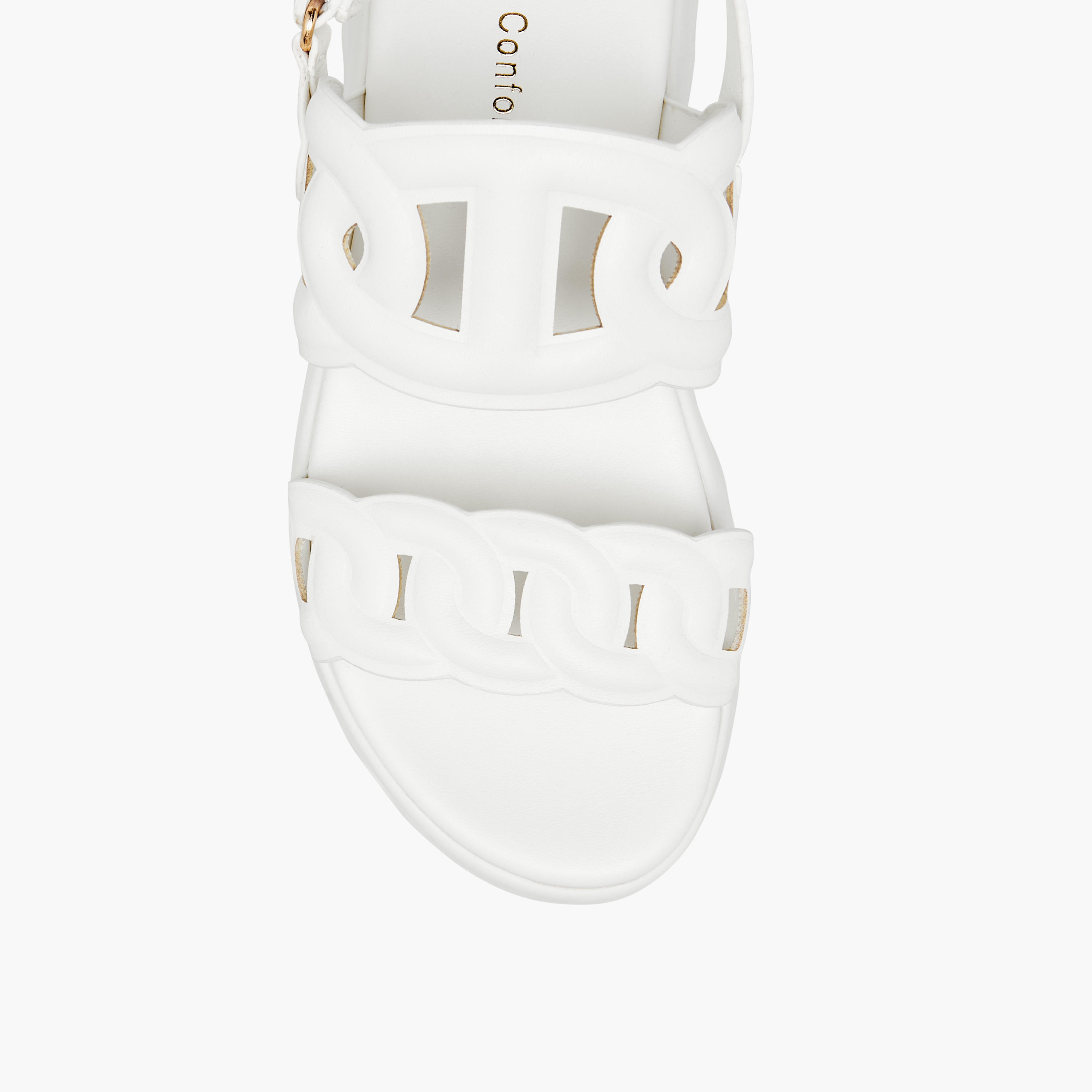 Le Confort Cutout Sandals with Hook and Loop Closure-girls-shoes-sandals-image-3