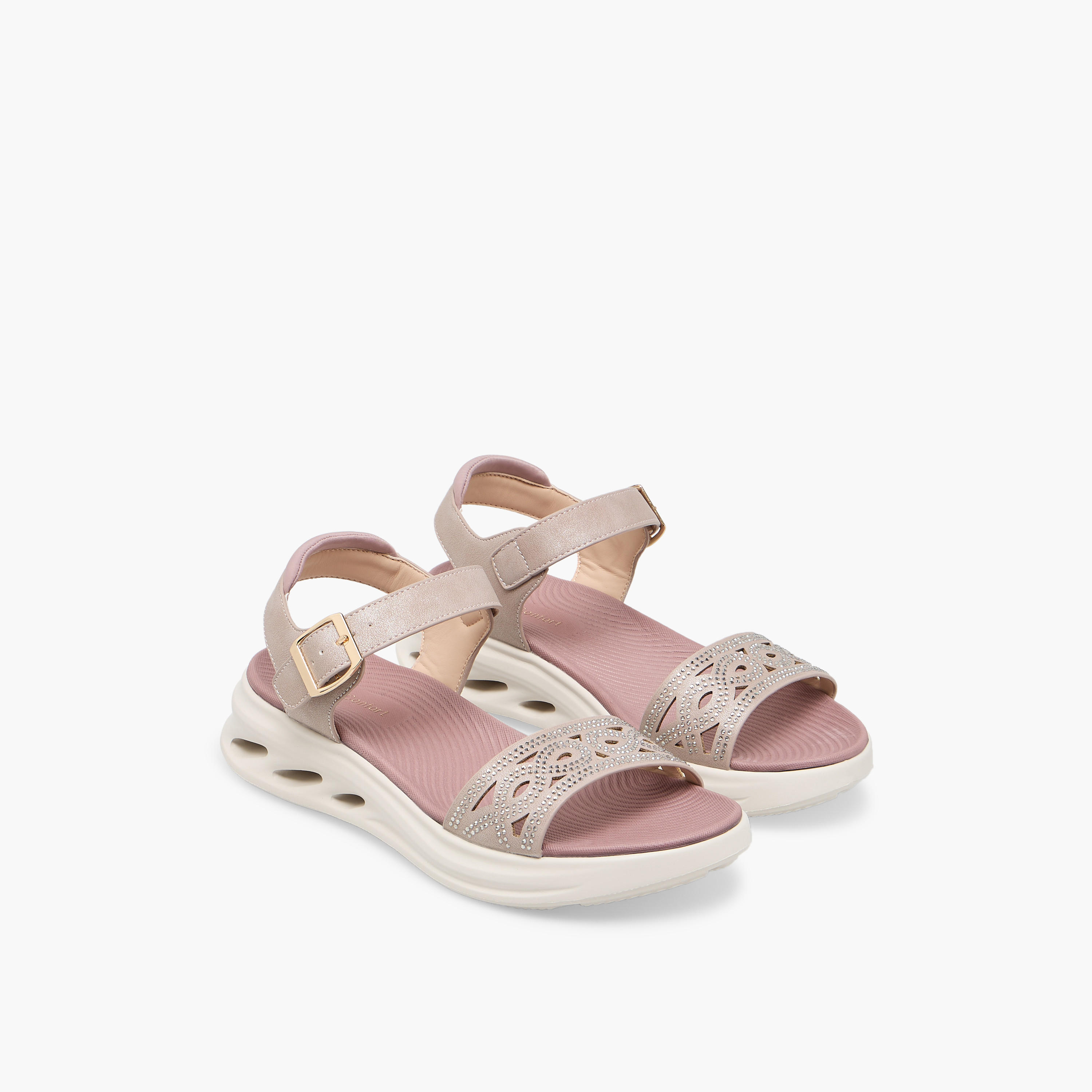 Le Confort Women Strap Sandals-women-shoes-flats-sandals-image-1