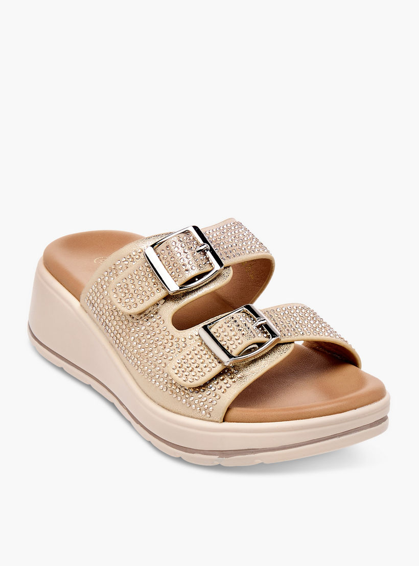 صندل مرصّع سهل الارتداء بإبزيم من لو كونفورت-girls-shoes-sandals-image-2