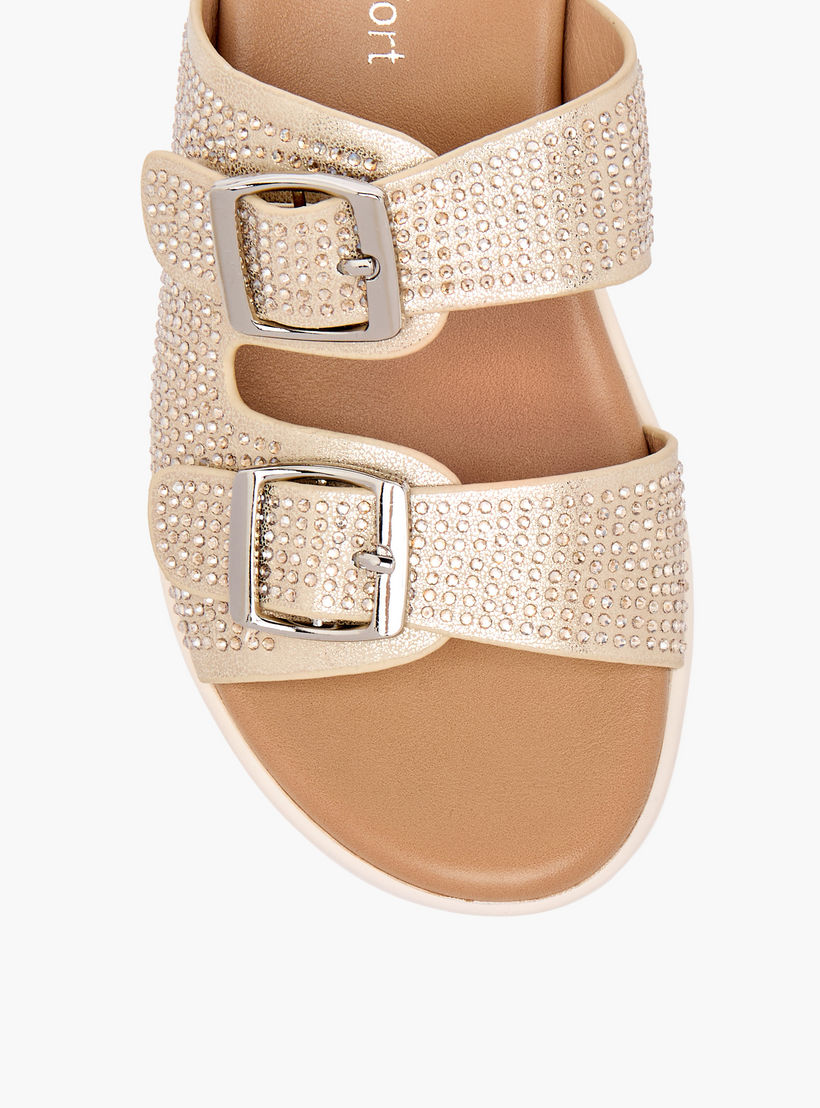 صندل مرصّع سهل الارتداء بإبزيم من لو كونفورت-girls-shoes-sandals-image-4