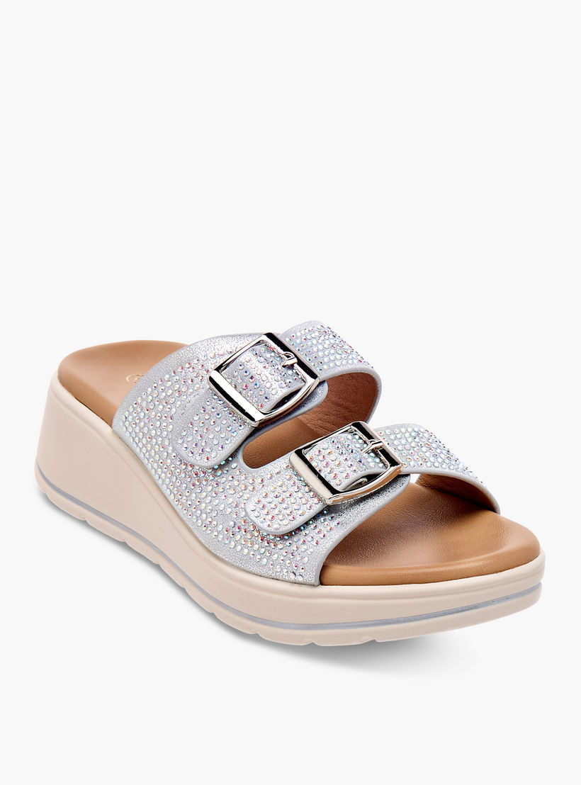 صندل مرصّع سهل الارتداء بإبزيم من لو كونفورت-girls-shoes-sandals-image-2