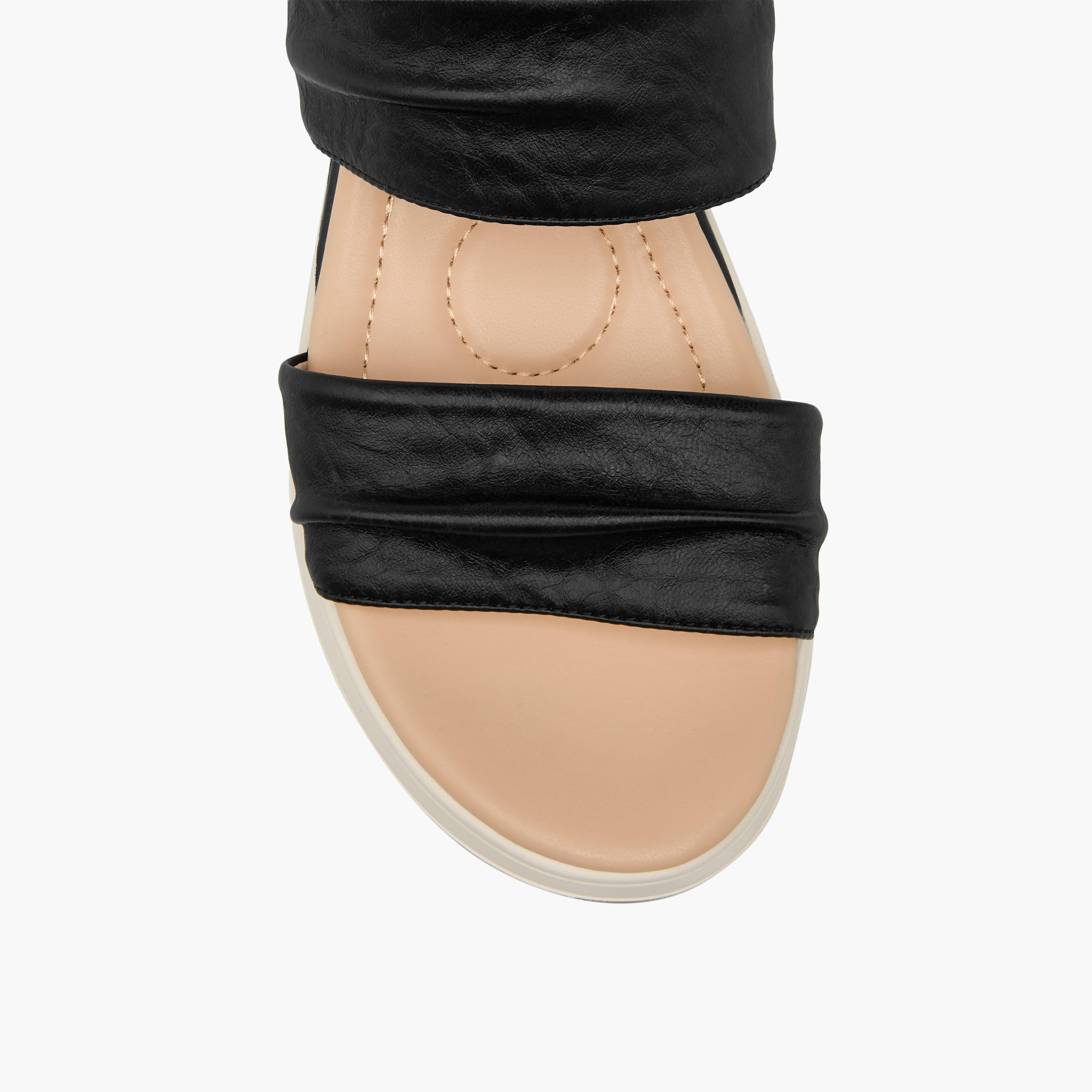 Le Confort Women Platform Heel Strap Sandals-women-shoes-sandals-heeled-image-3