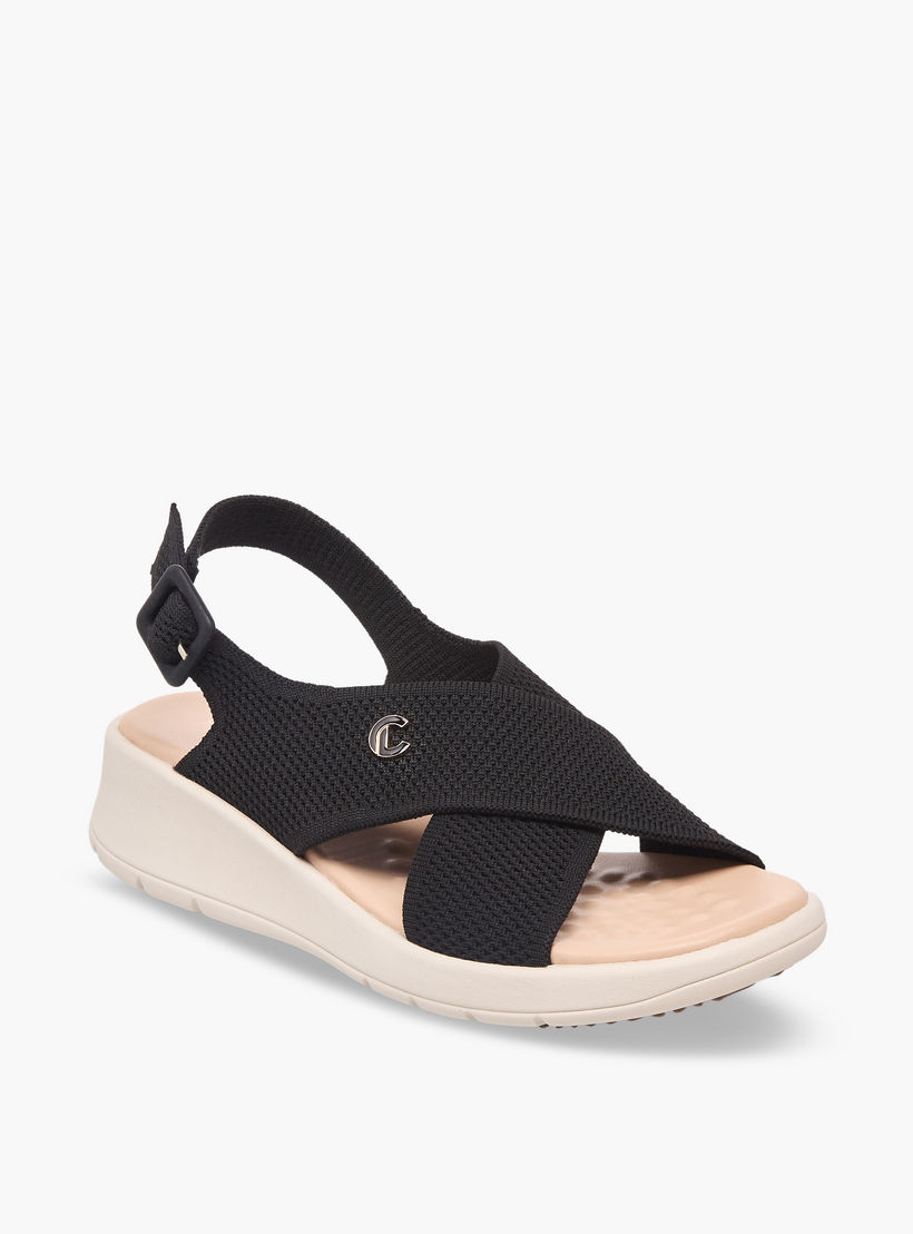 Le Confort Women Buckle Closure Strap Sandals-women-shoes-sandals-heeled-image-2