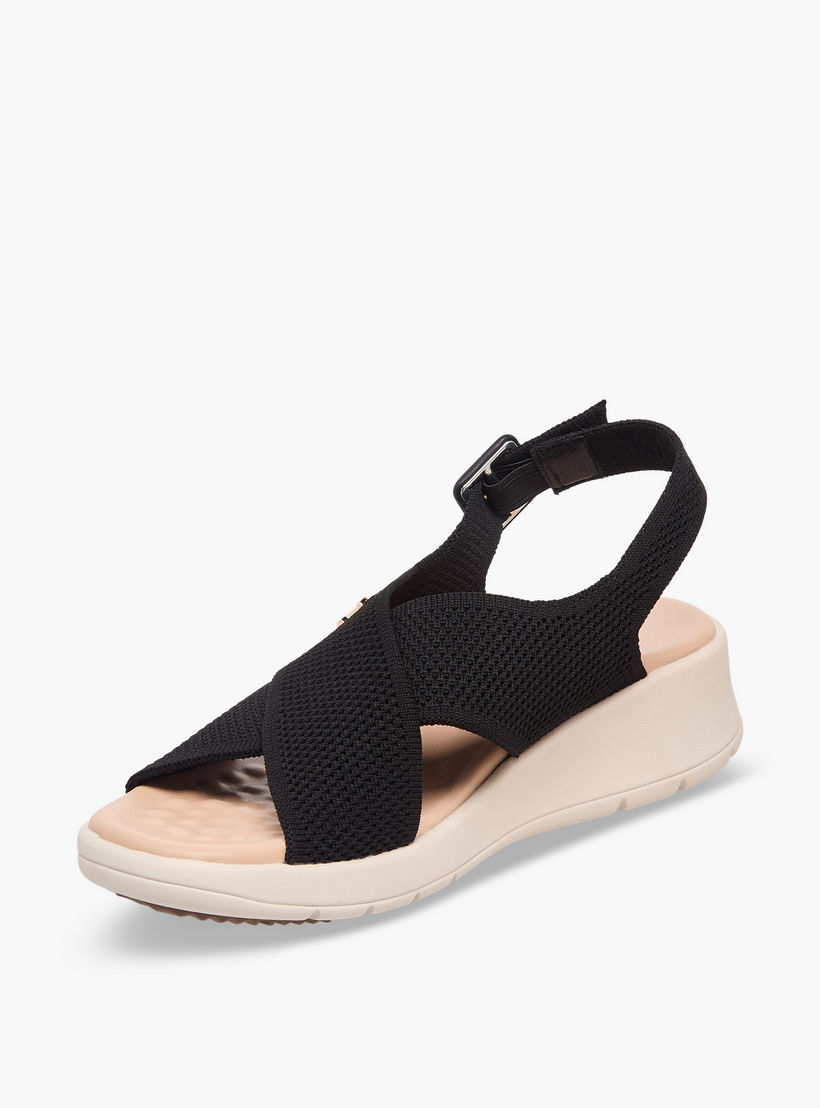 Le Confort Women Buckle Closure Strap Sandals-women-shoes-sandals-heeled-image-4