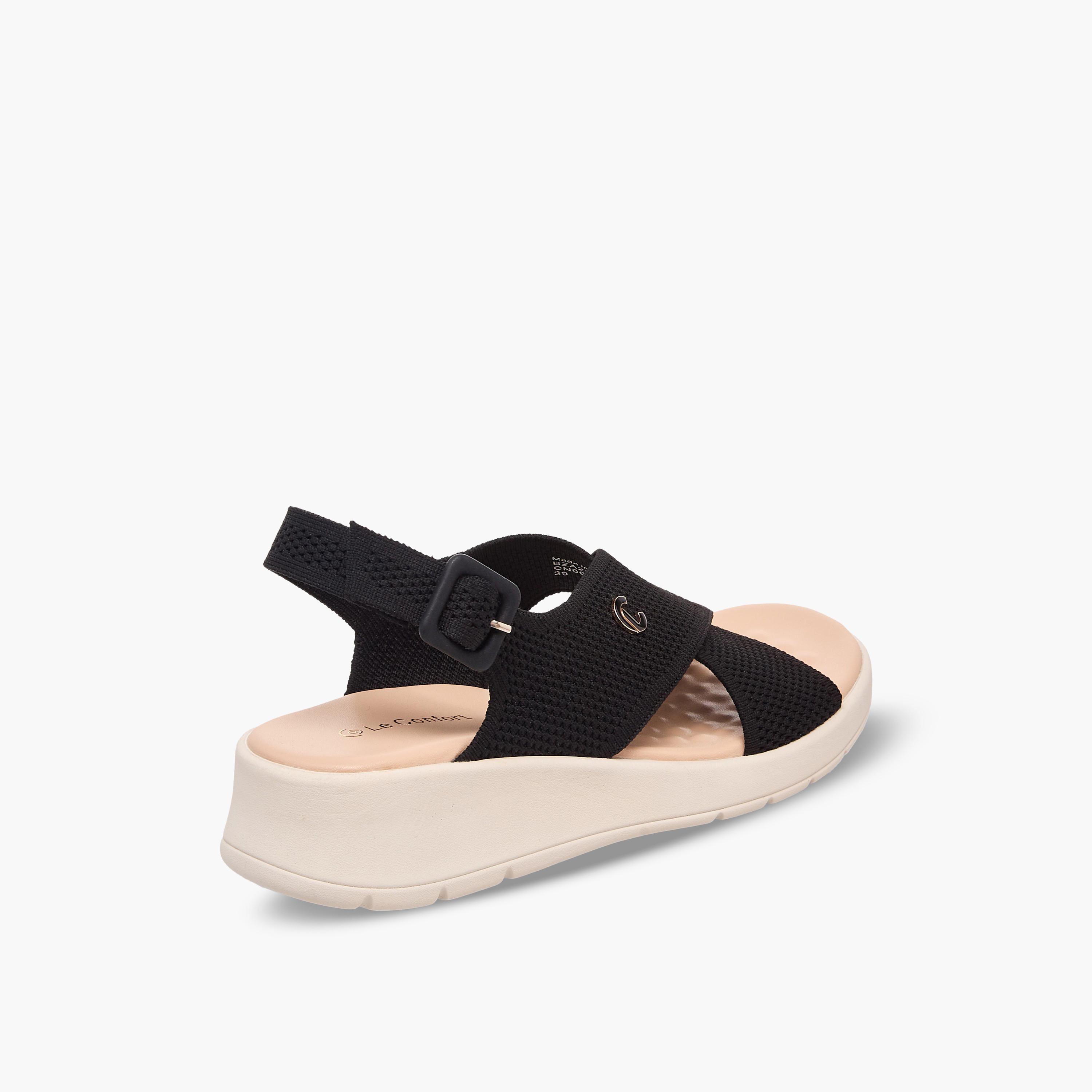 Le Confort Women Buckle Closure Strap Sandals-women-shoes-sandals-heeled-image-6
