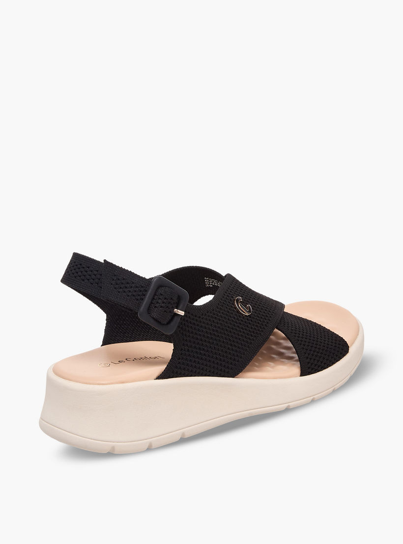 Le Confort Women Buckle Closure Strap Sandals-women-shoes-sandals-heeled-image-6