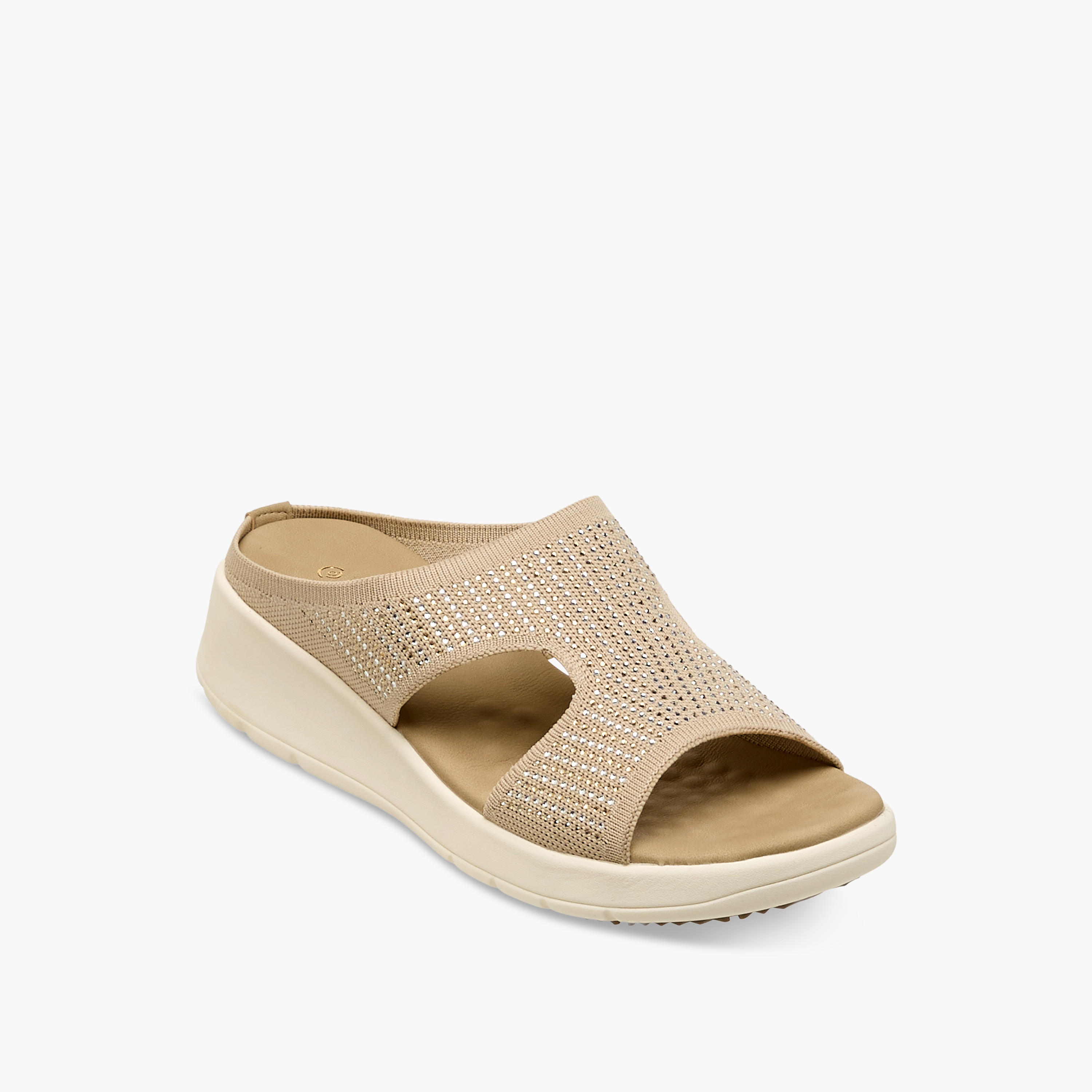Le Confort Women Flynkit Wedge Heel Slide Sandals-women-shoes-sandals-heeled-image-2