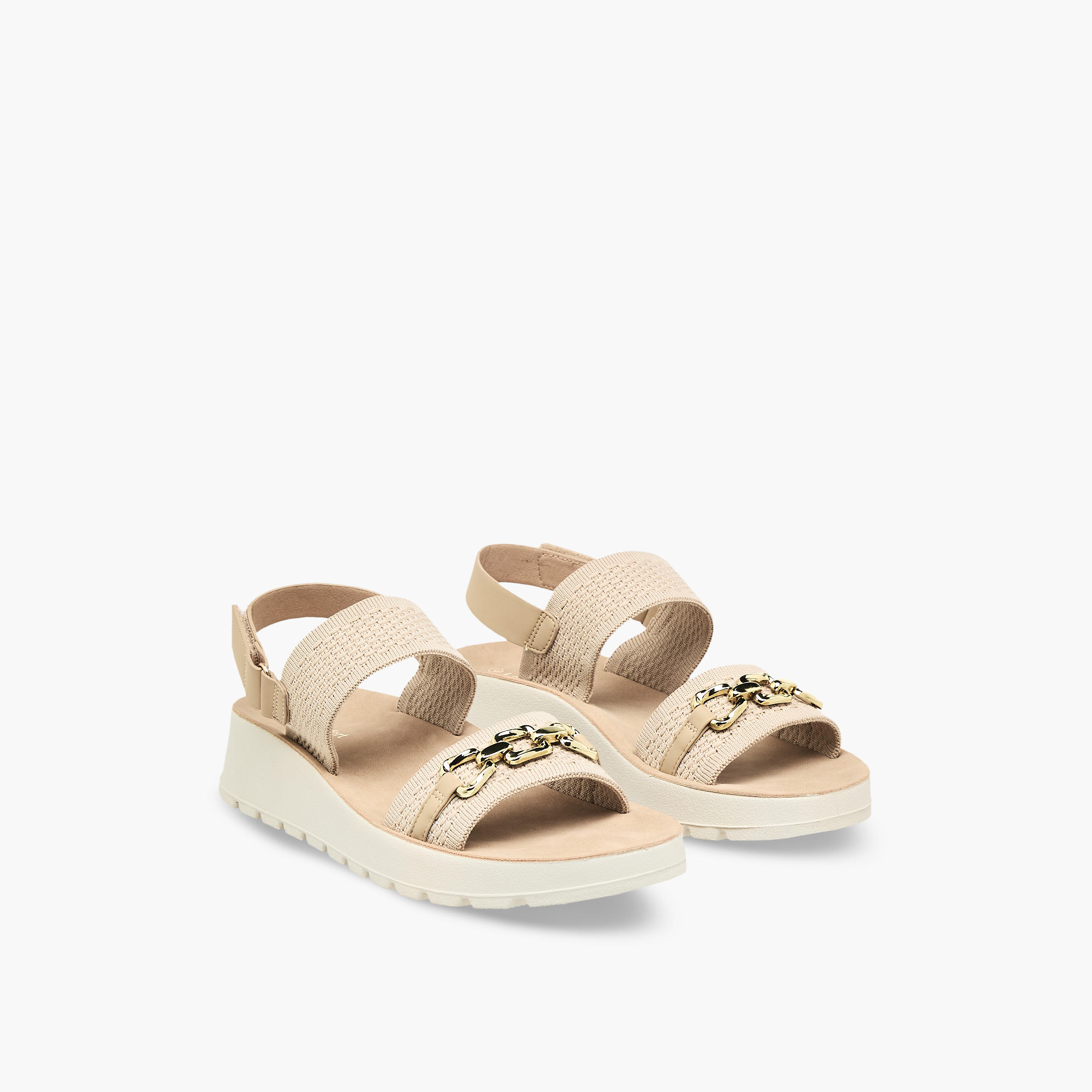 Le Confort Women Platform Heel Comfort Sandals-women-shoes-sandals-heeled-image-1