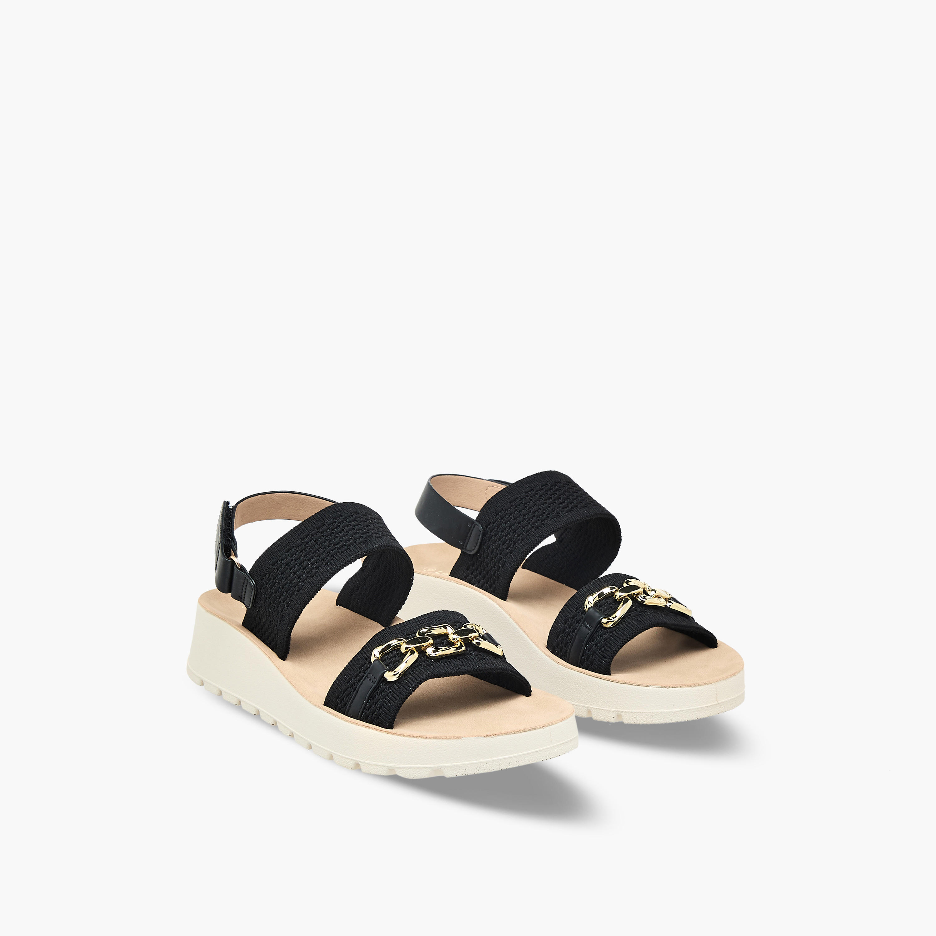Le Confort Women Platform Heel Comfort Sandals-women-shoes-sandals-heeled-image-1
