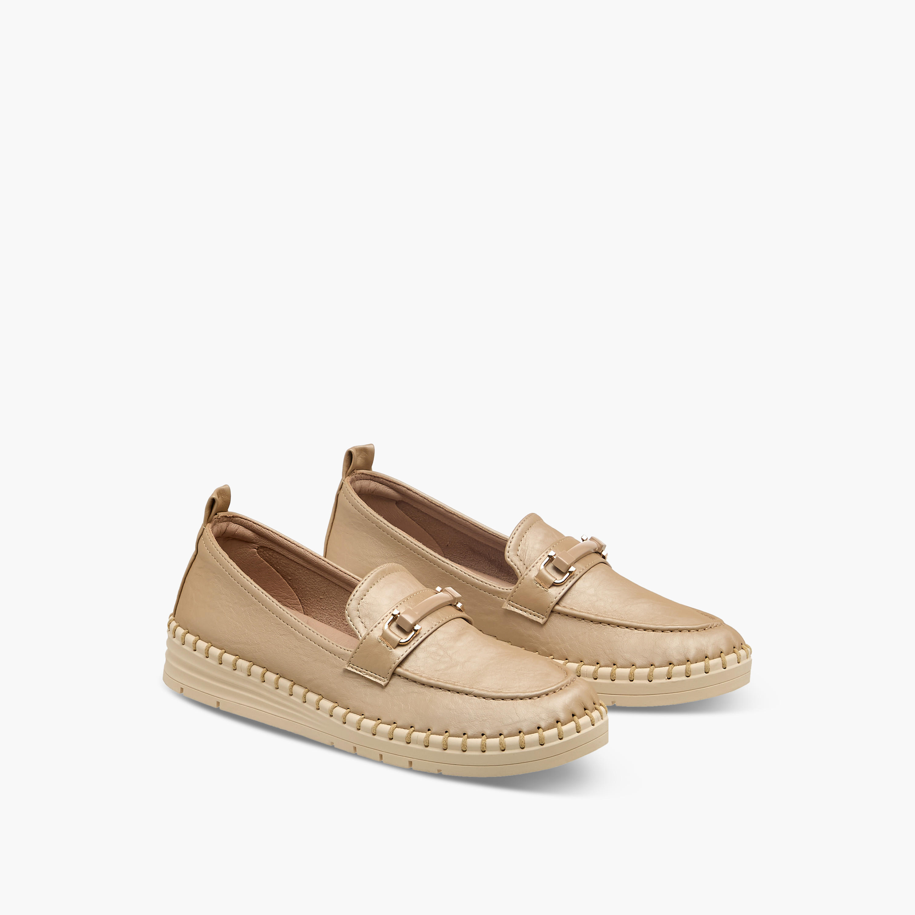 Le Confort Women Metallic Loafers-women-shoes-loafersandmoccasins-image-1