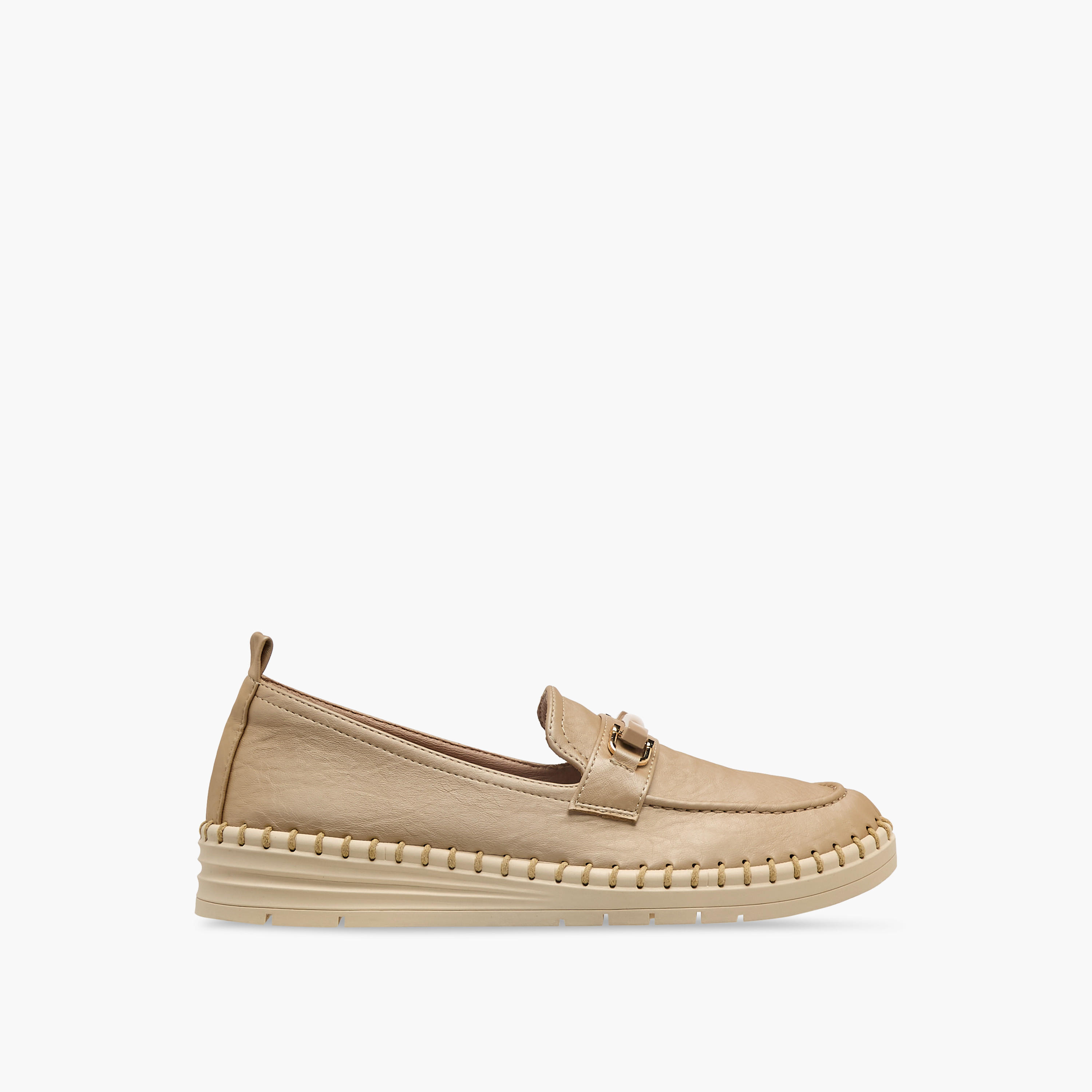 Le Confort Women Metallic Loafers-women-shoes-loafersandmoccasins-image-3