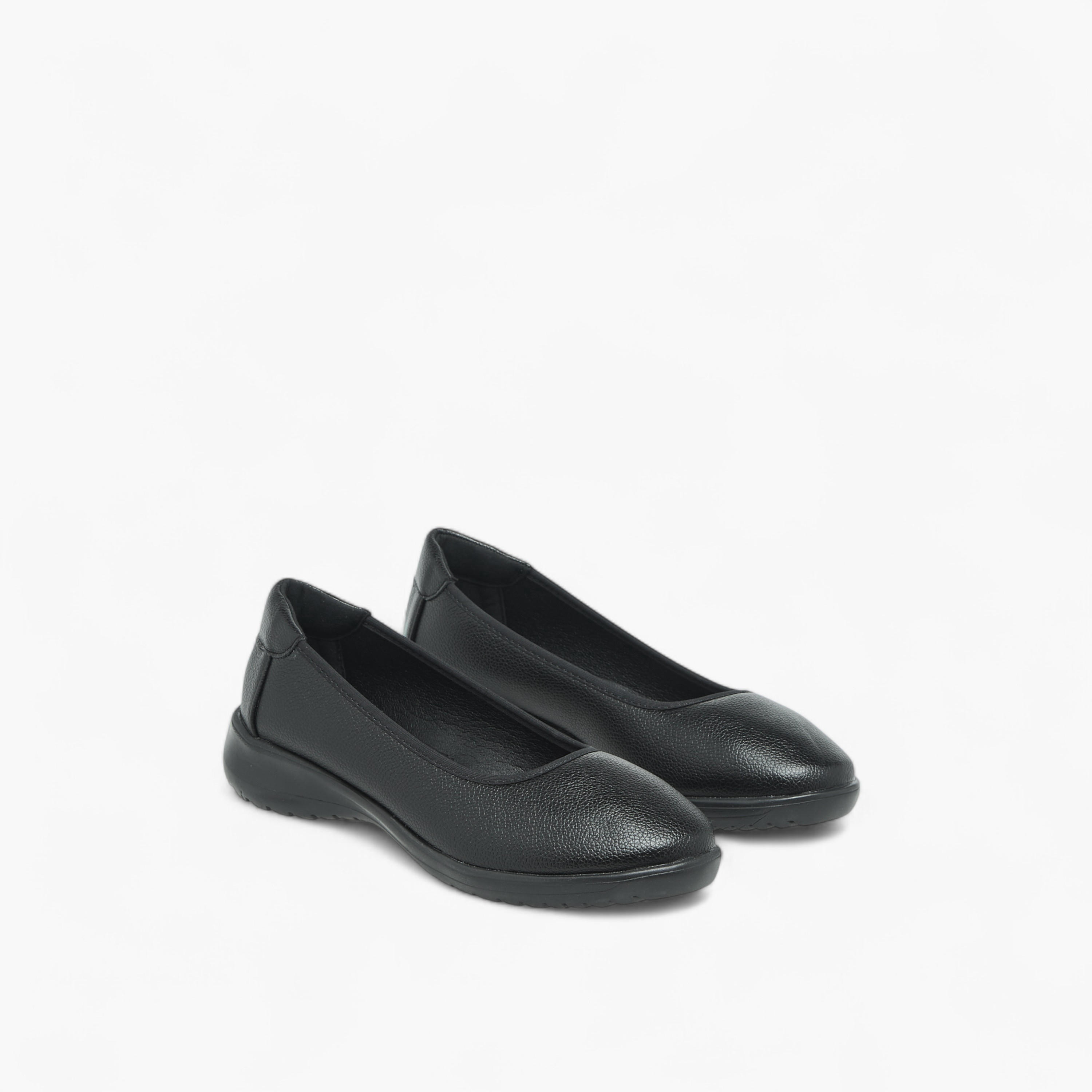 Flora Bella Textured Slip-On Ballerina Shoes-women-shoes-ballerinas-image-1