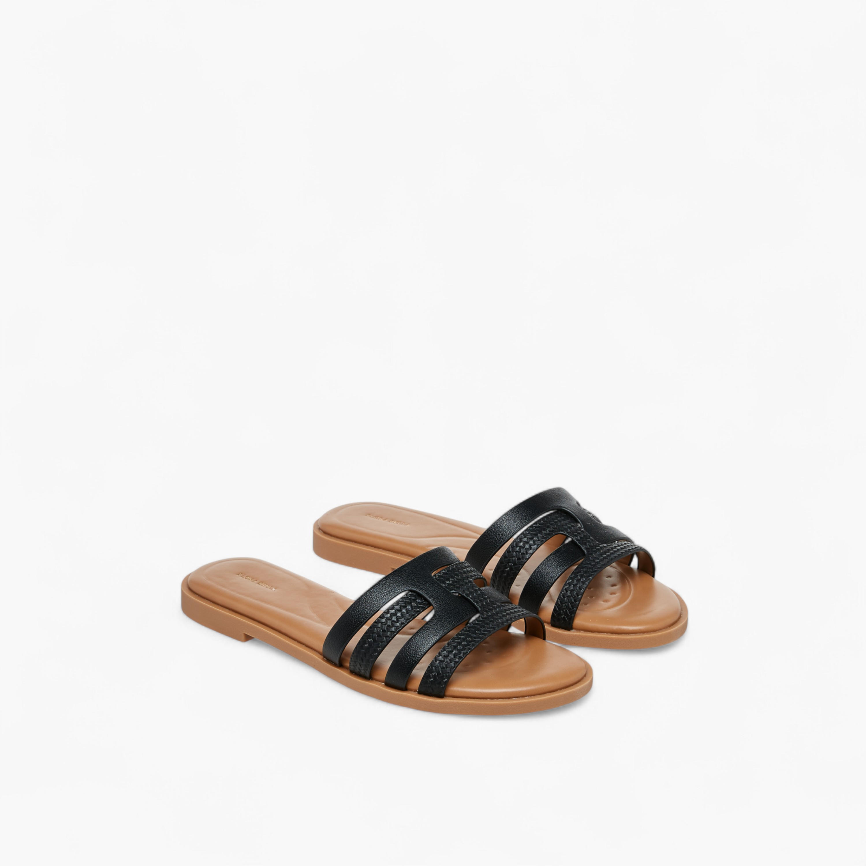 Flora Bella Women's Textured Slip-On Sandals-women-shoes-flats-sandals-image-1