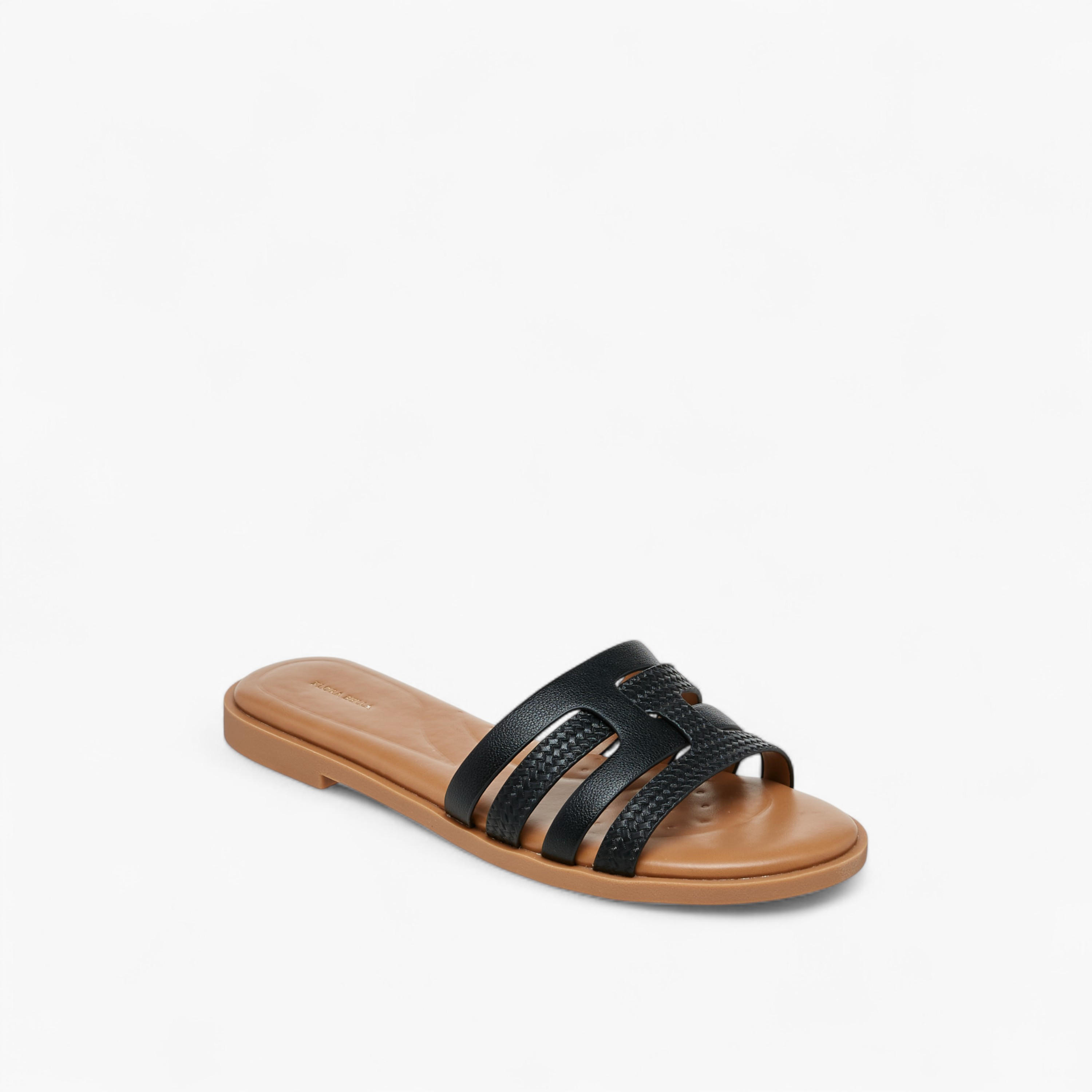 Flora Bella Women's Textured Slip-On Sandals-women-shoes-flats-sandals-image-2