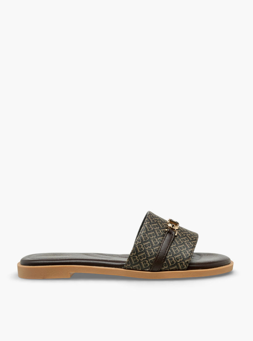 Flora Bella Women Monogram Print Slip-On Sandals-women-shoes-flats-sandals-image-4